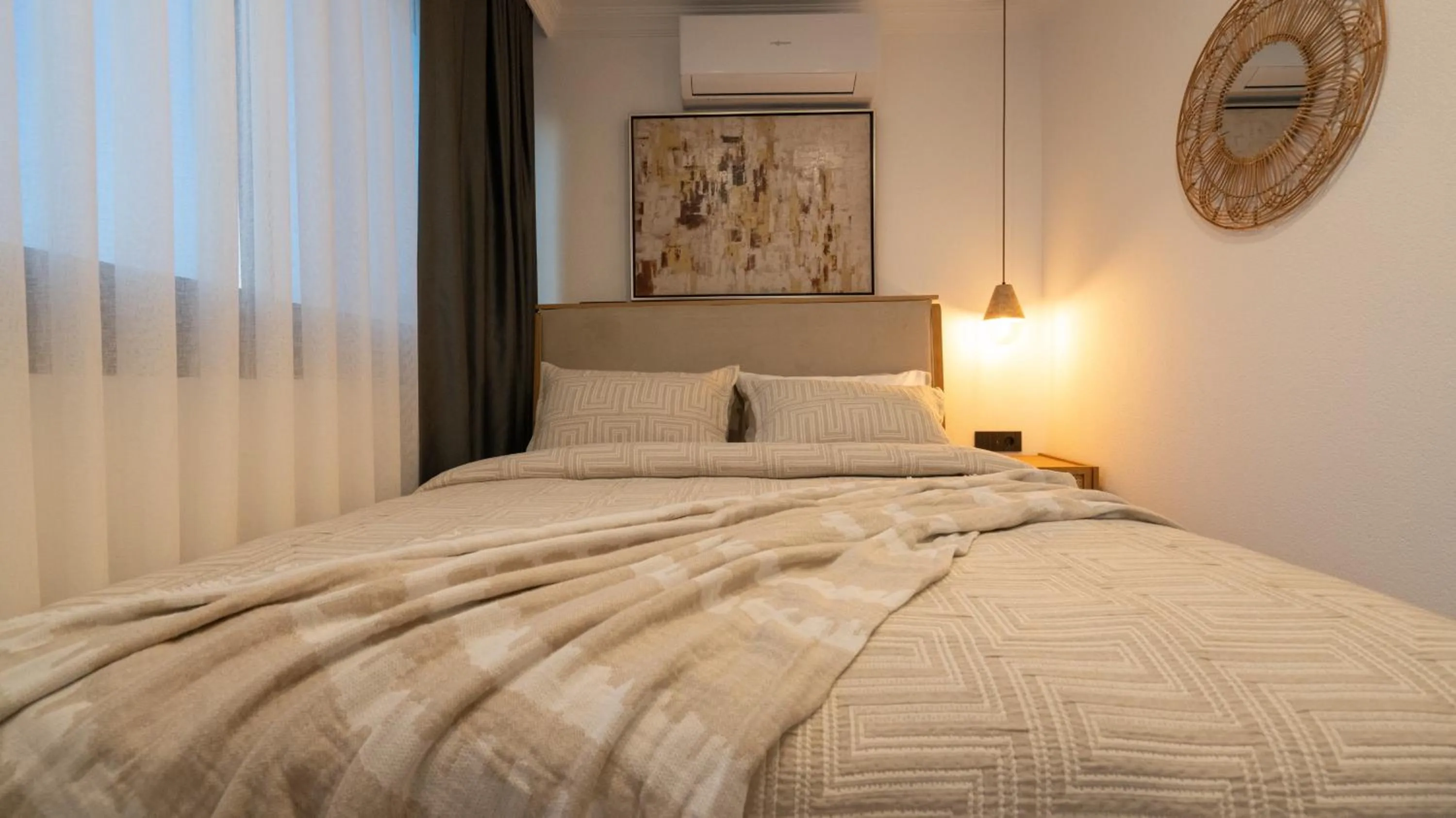 Bed in Blue Point Hotel Yalikavak