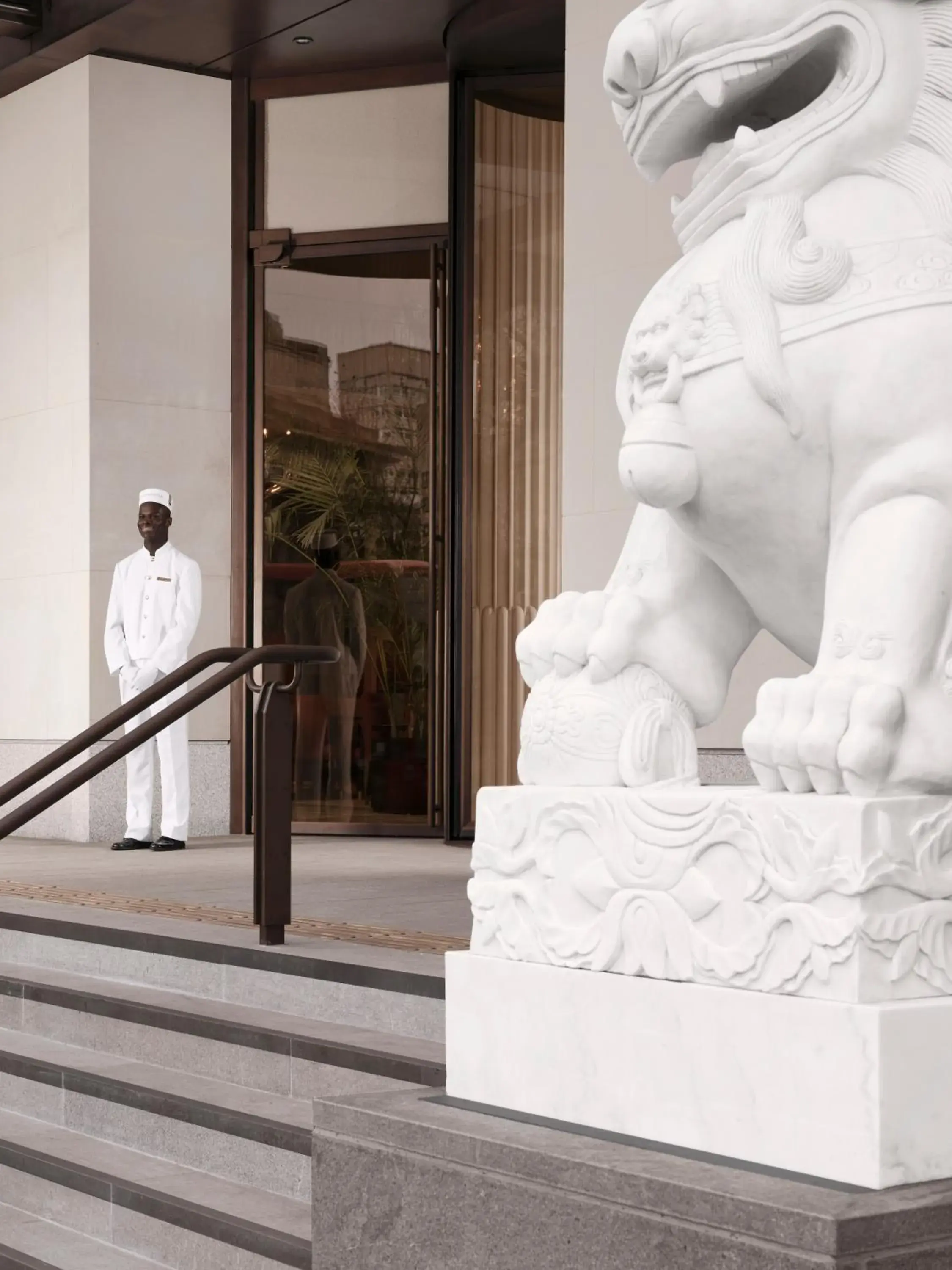 Property building in The Peninsula London Property building in The Peninsula London