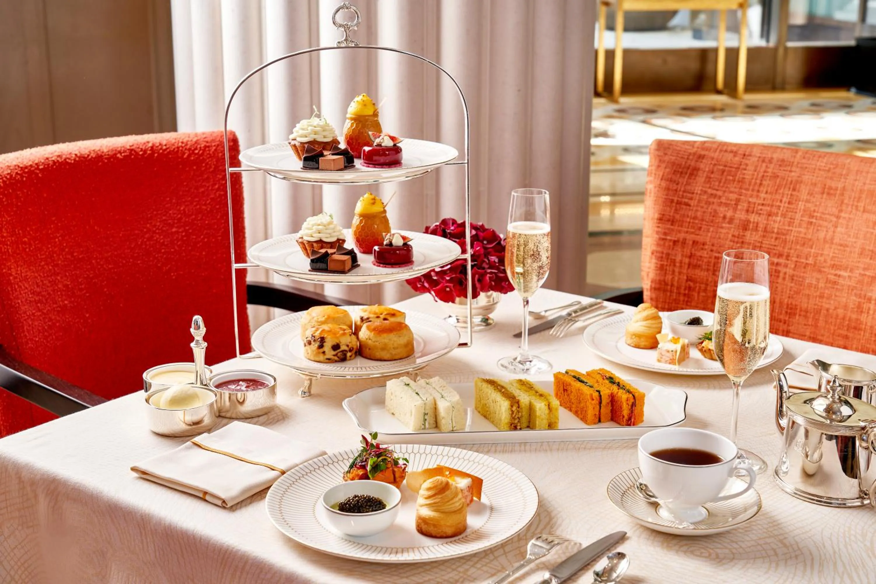 Dining area in The Peninsula London