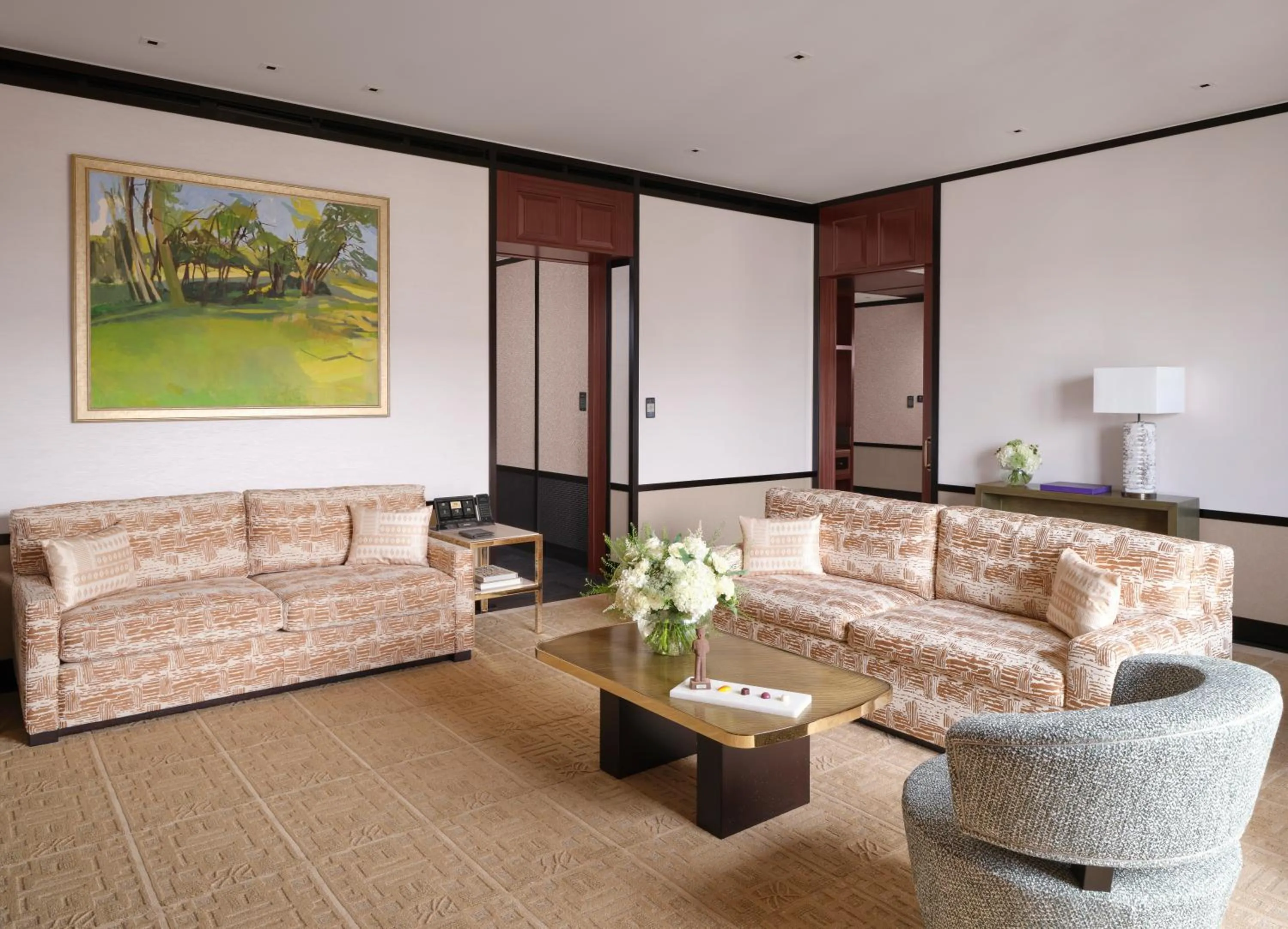 Living room in The Peninsula London