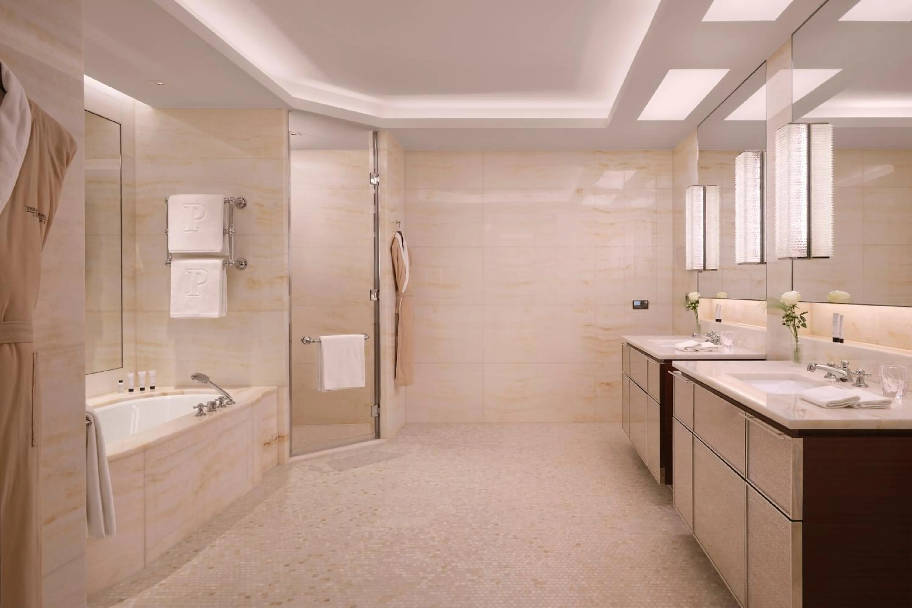 Shower in The Peninsula London