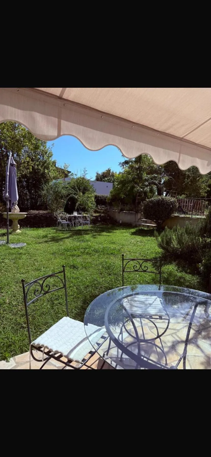 Balcony/Terrace in Le Mas des Amandiers