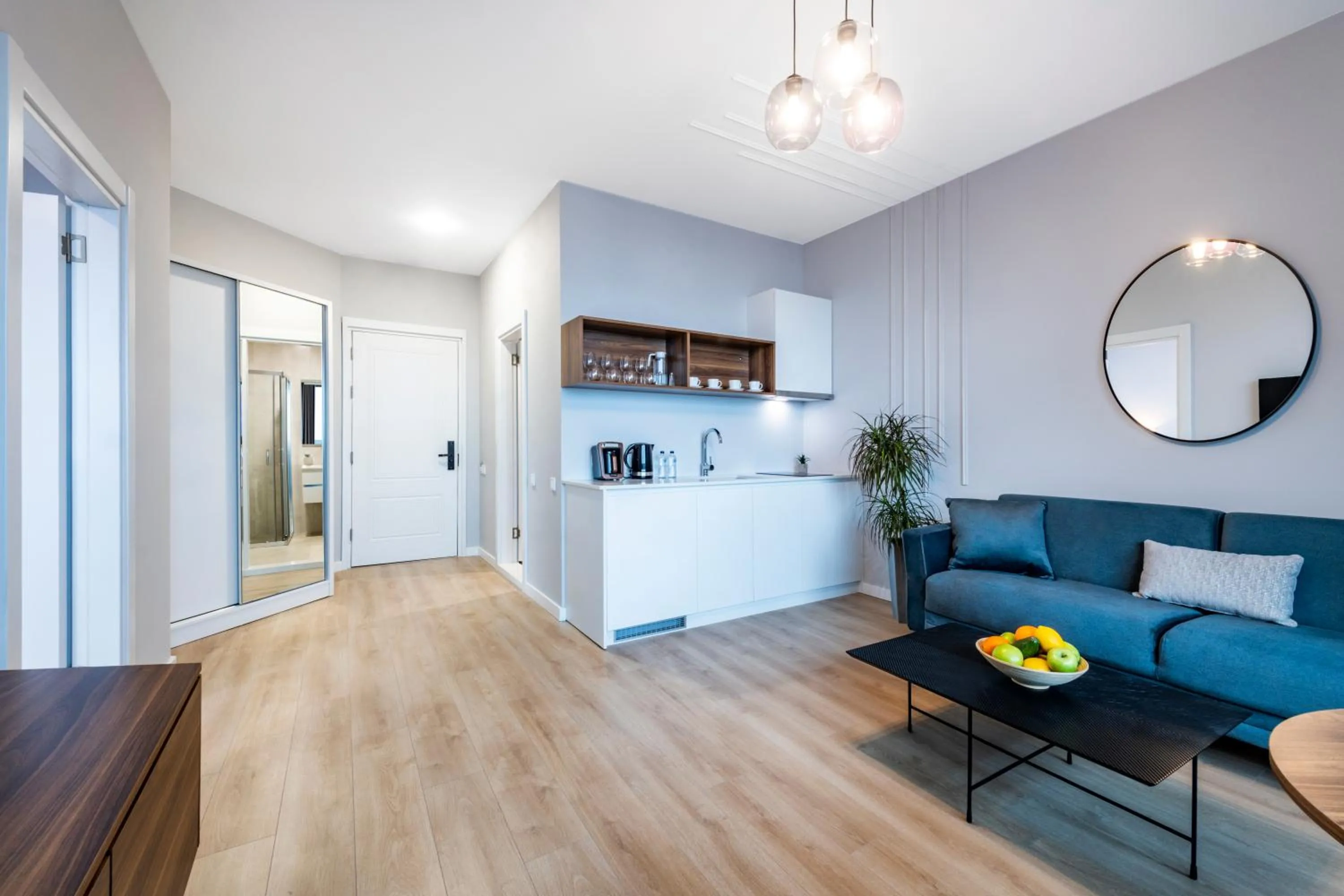 Living room in STEPS Batumi Hotel & Suites