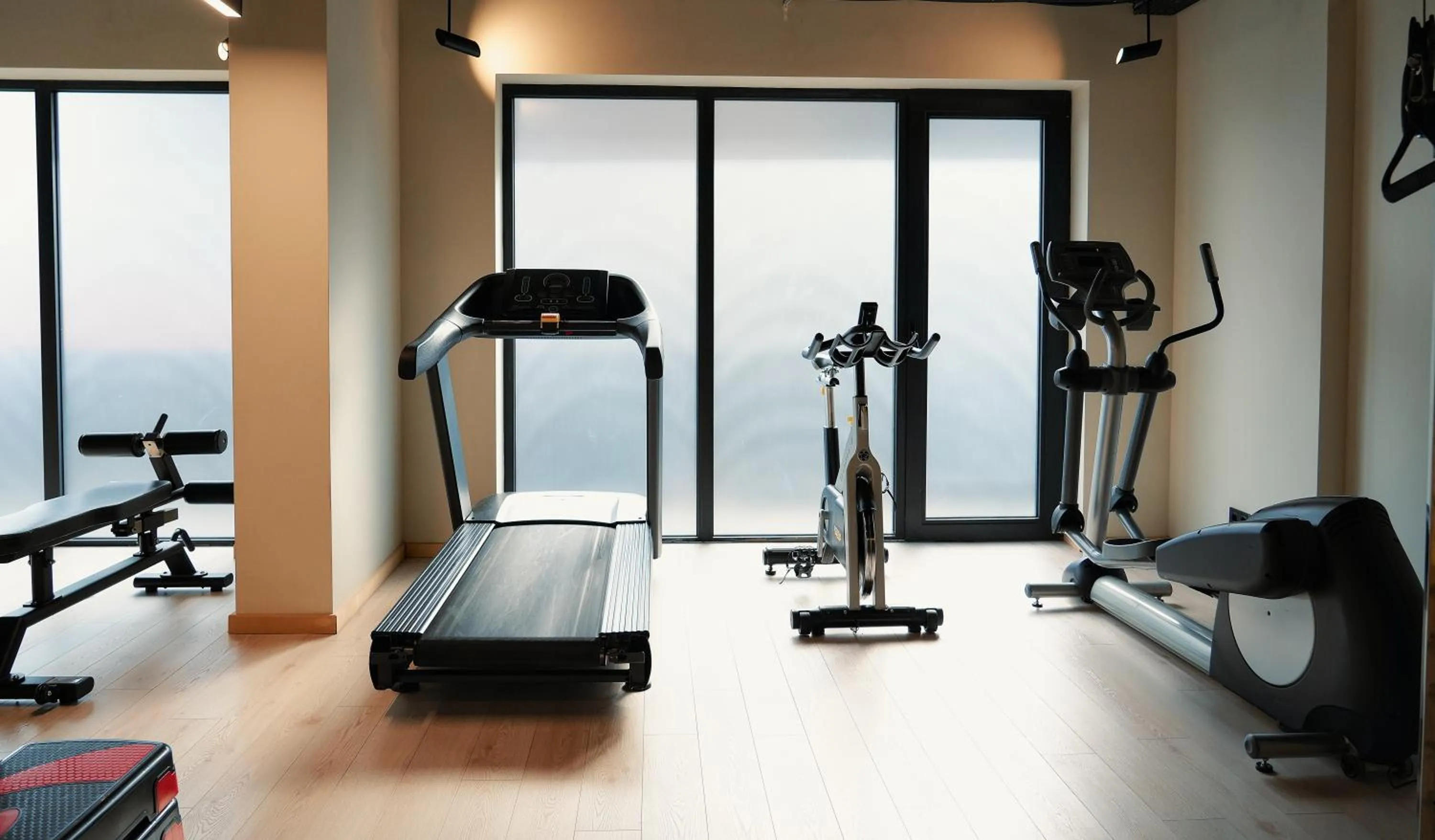 Fitness centre/facilities in STEPS Batumi Hotel & Suites