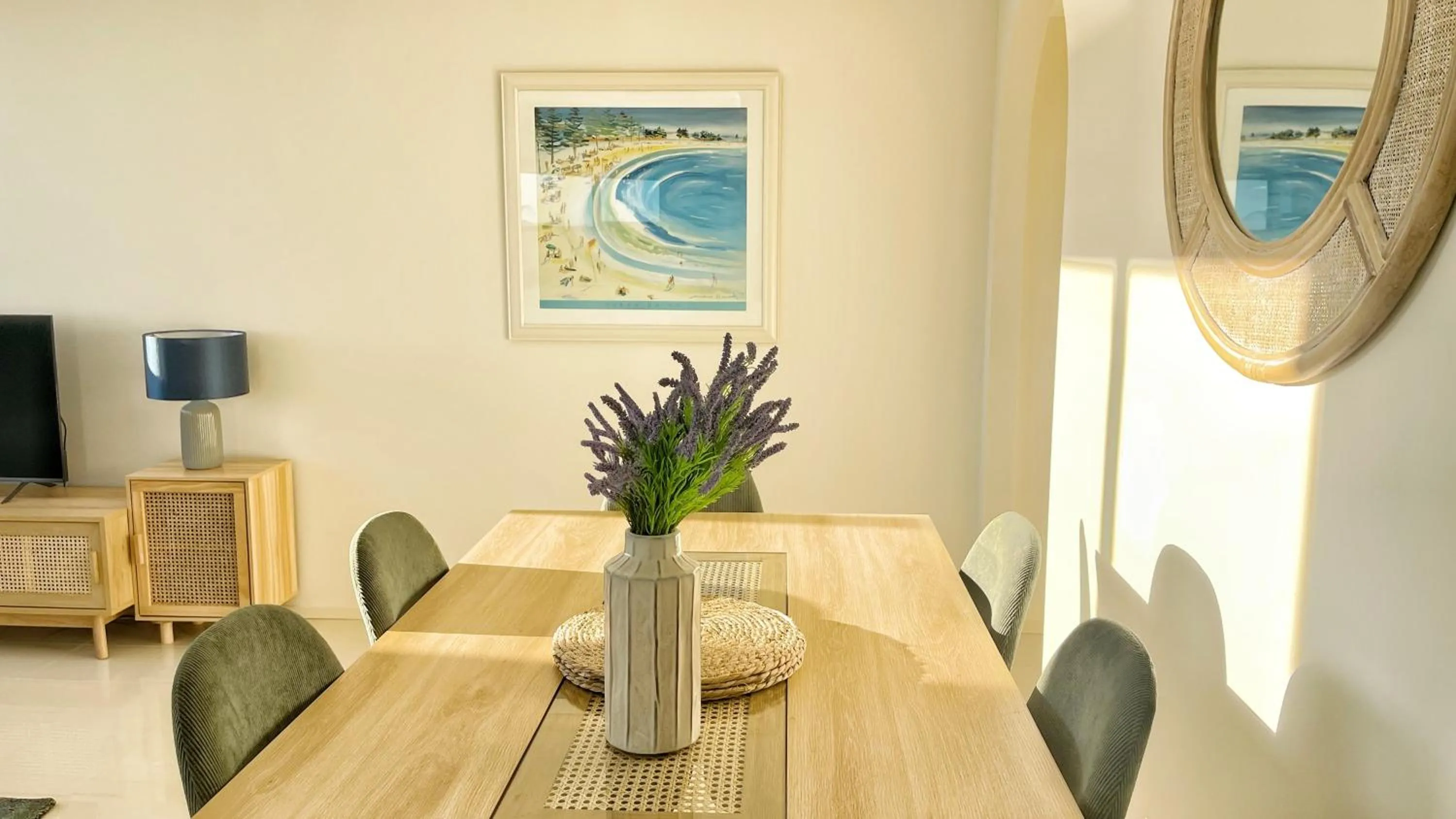 Dining area in Maroochydore Riverfront Apartment