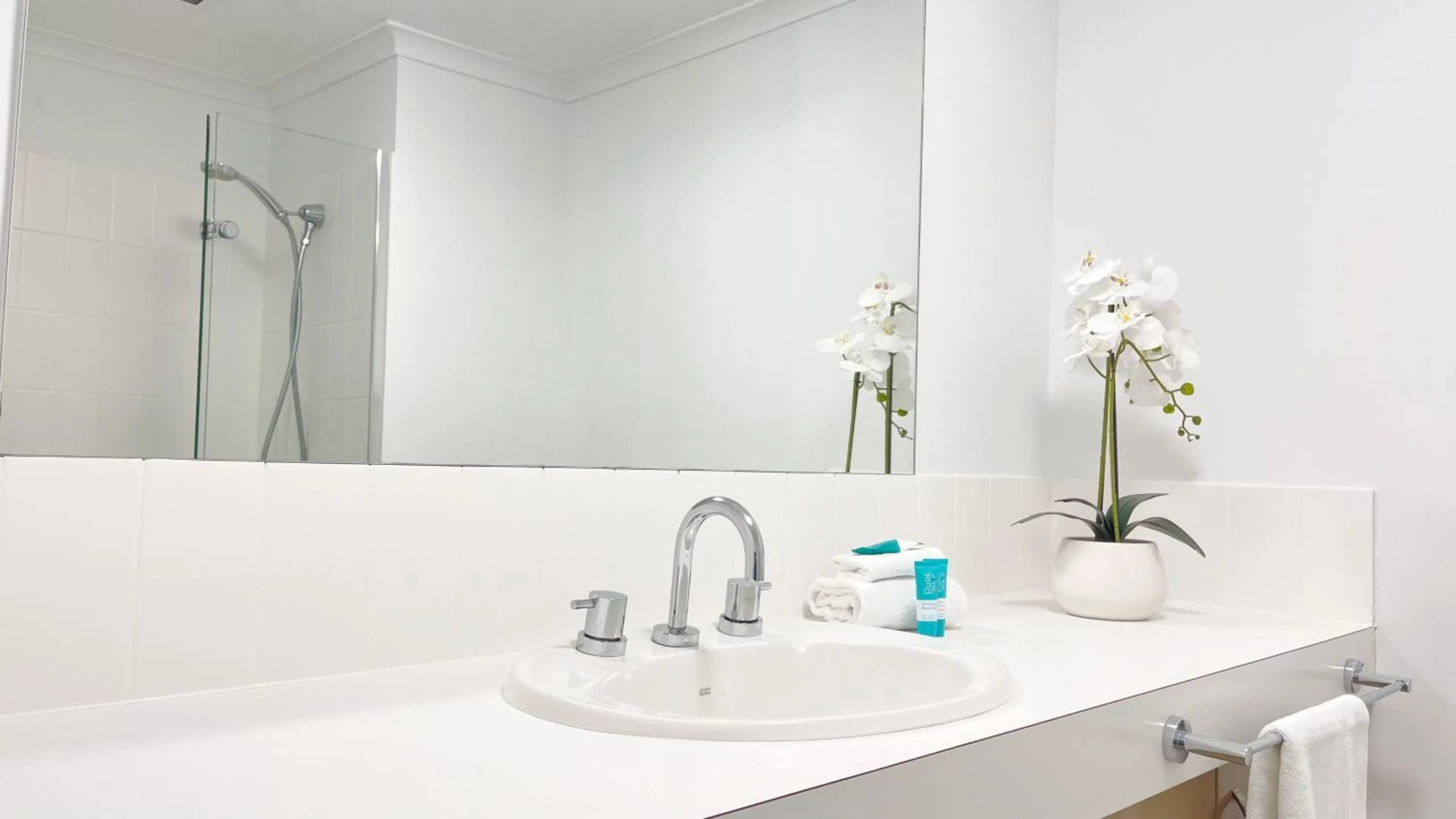 Bathroom in Maroochydore Riverfront Apartment