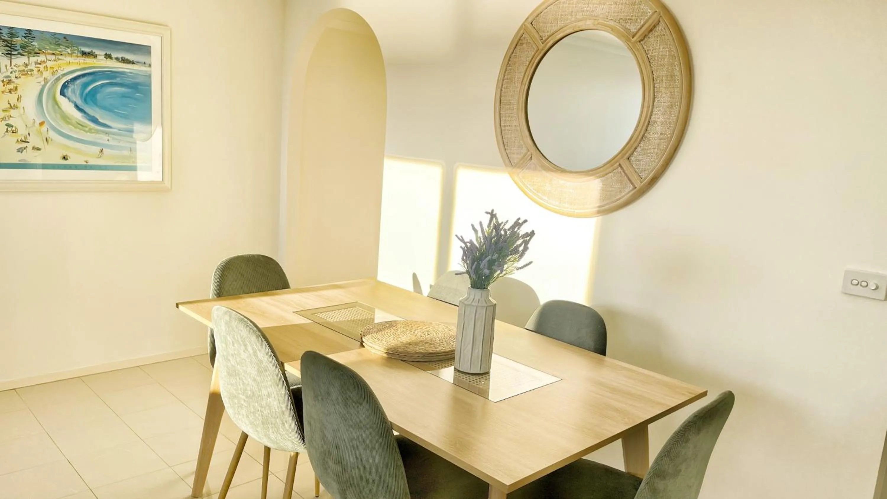Dining area in Maroochydore Riverfront Apartment
