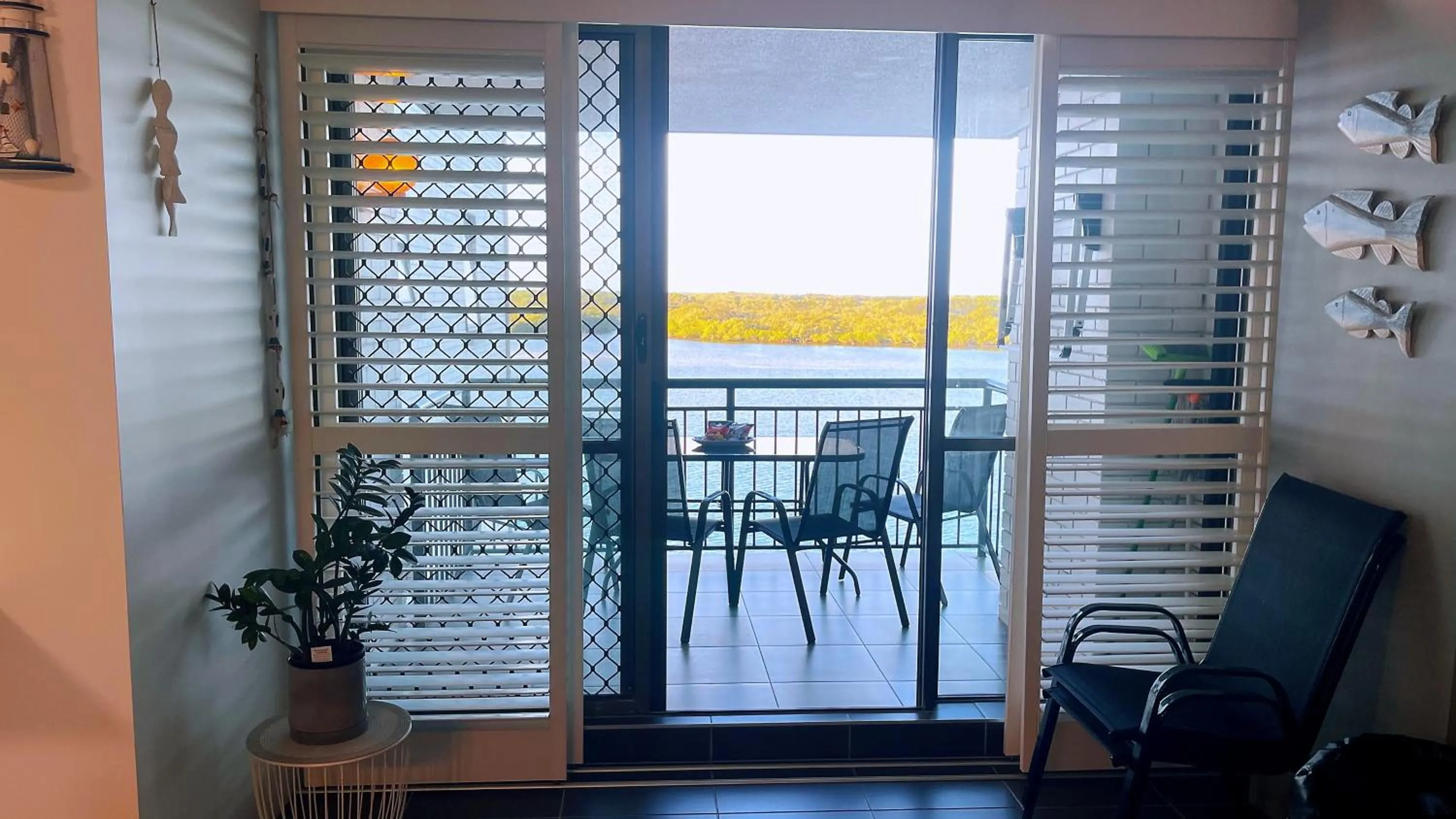 View (from property/room) in Maroochydore Riverfront Apartment