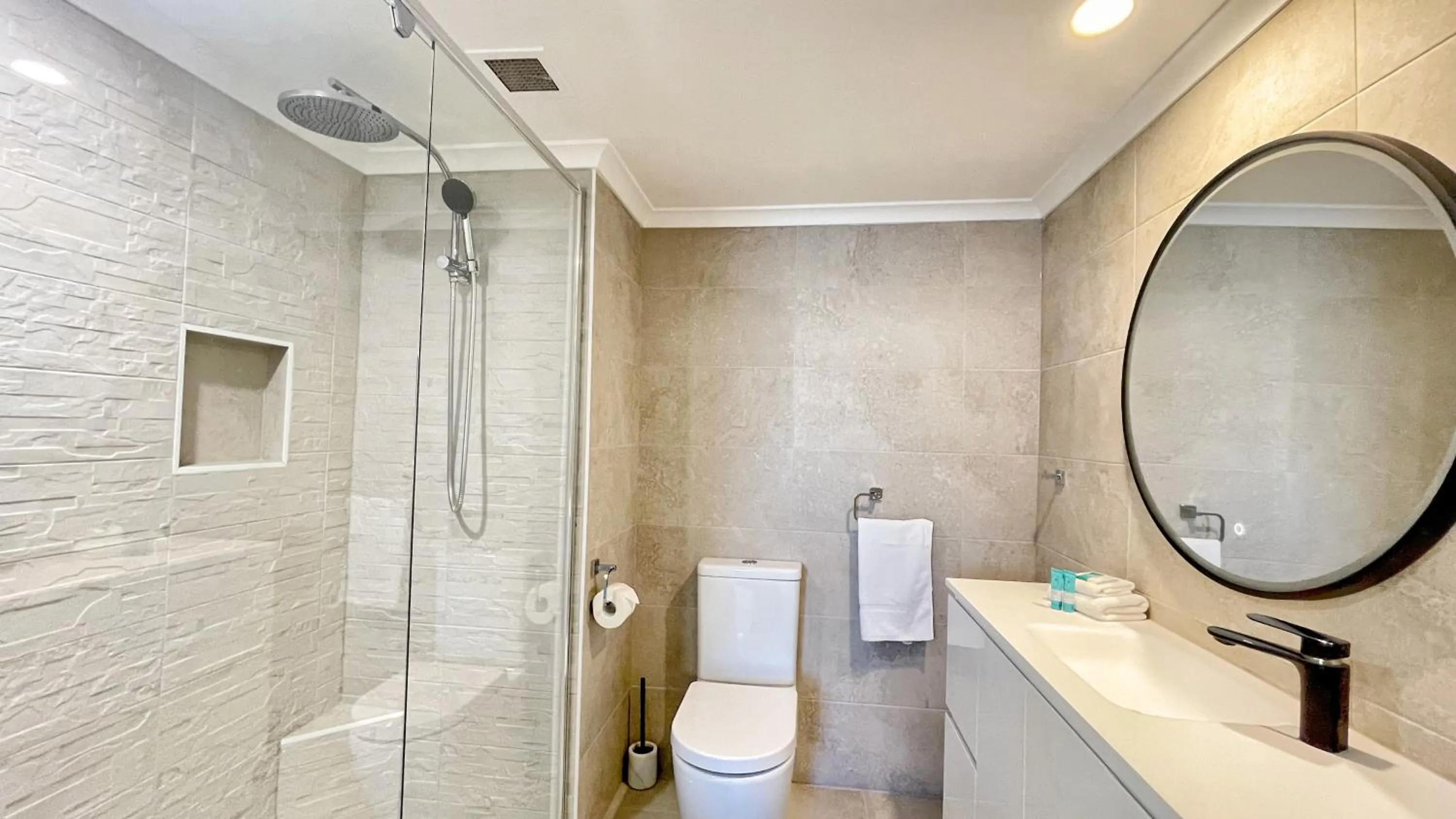 Shower in Maroochydore Riverfront Apartment