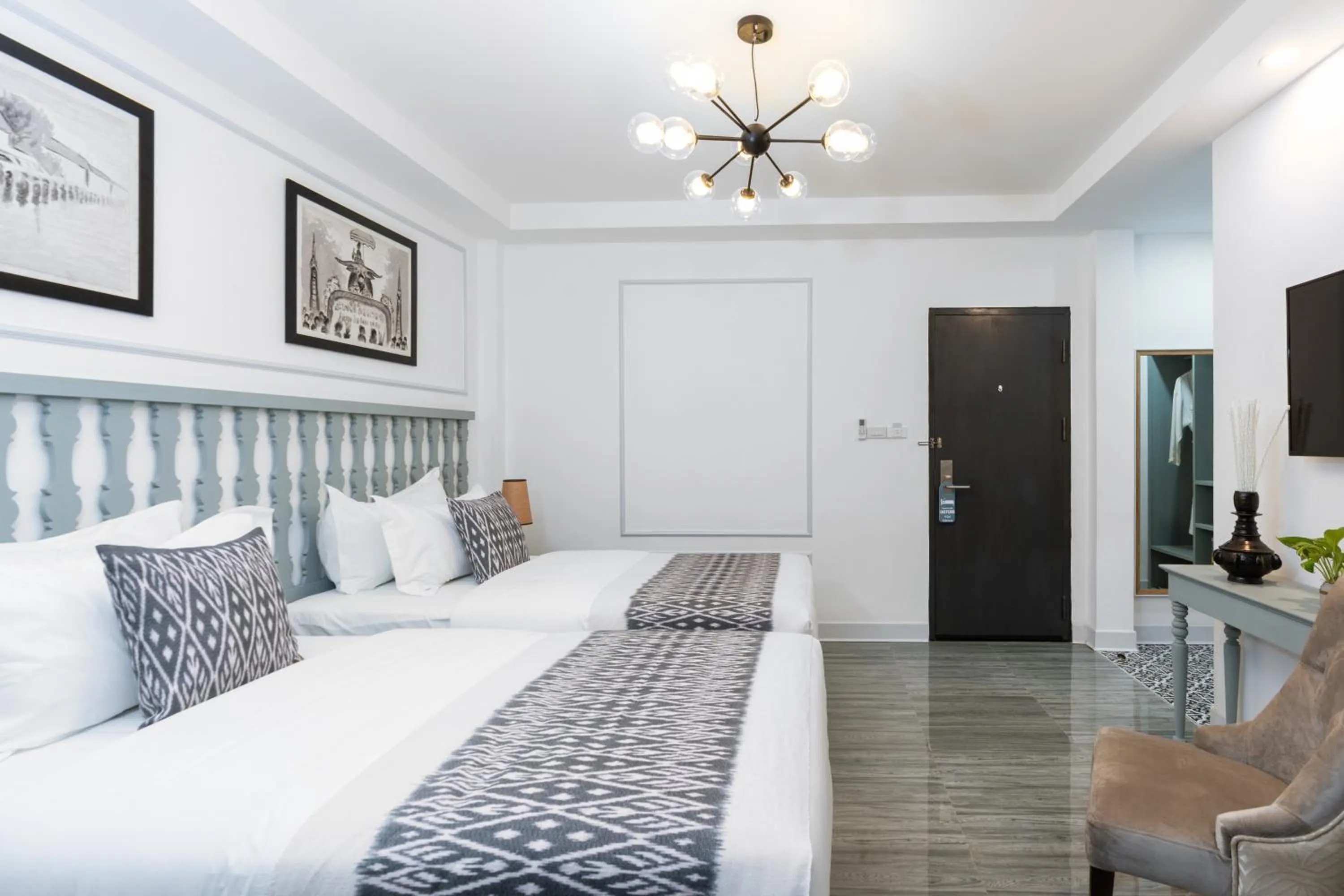 Bed in Luangprabang D'or Boutique Hotel