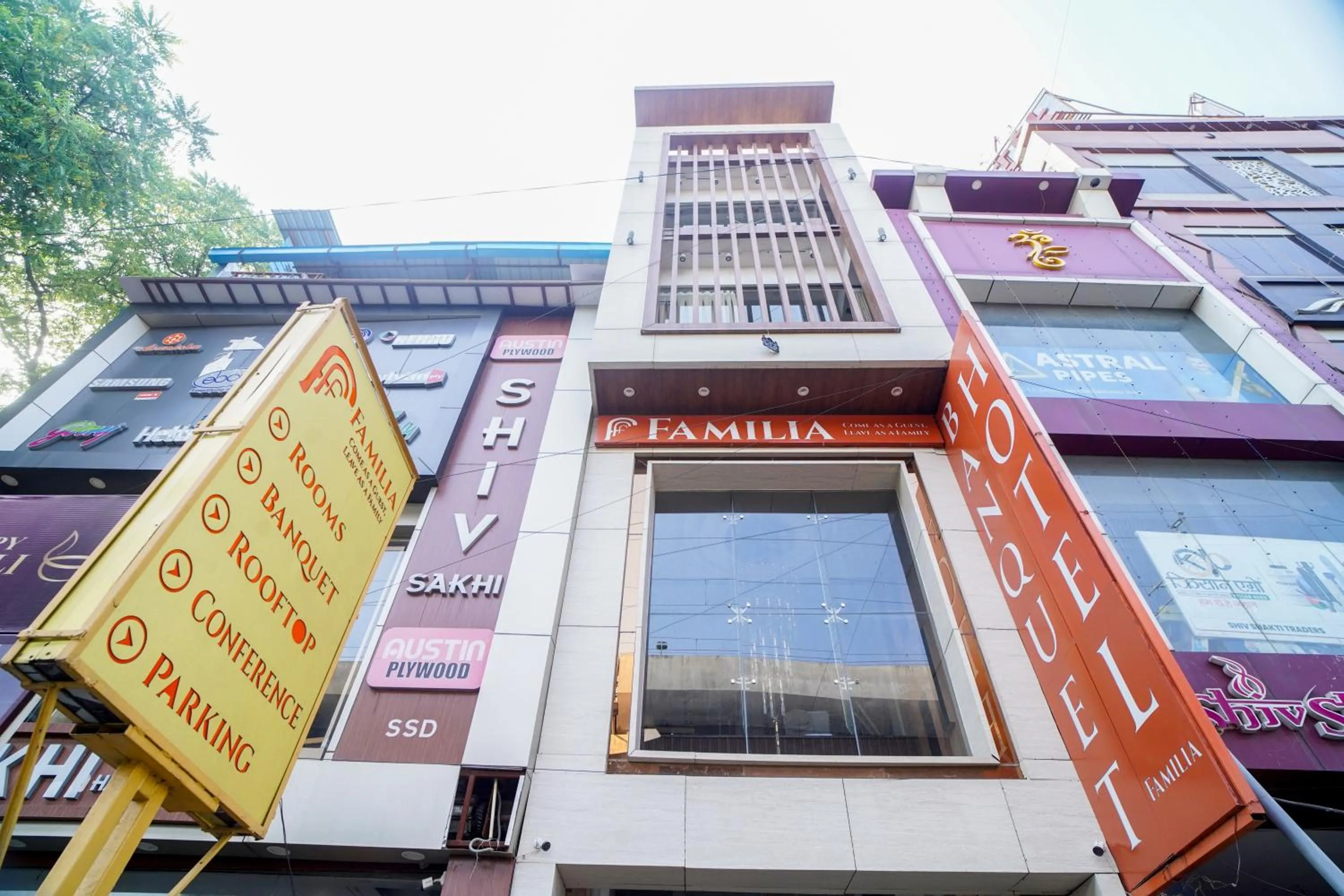 Property building in Familia Hotel and Banquets