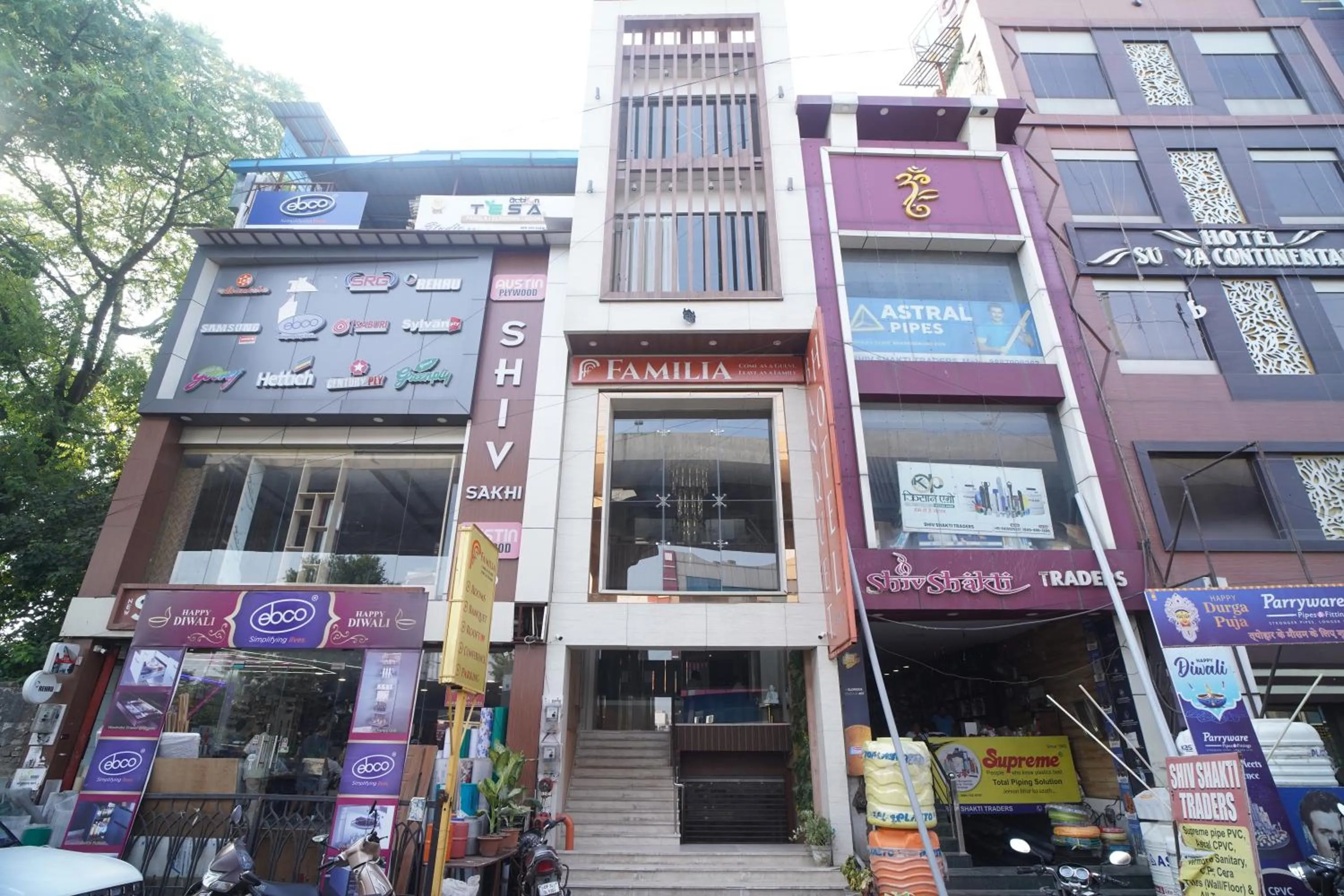 Property building in Familia Hotel and Banquets