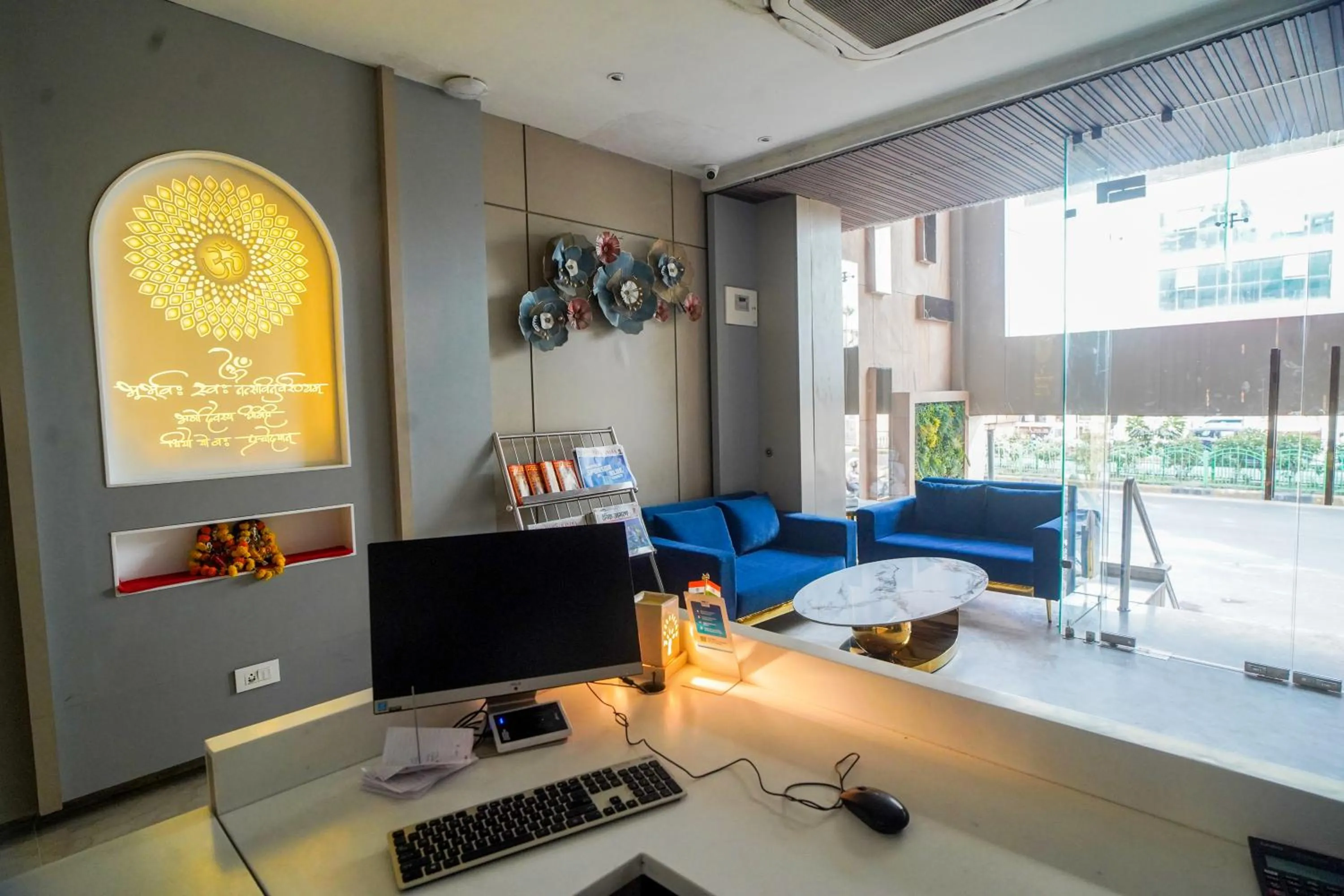 Lobby or reception in Familia Hotel and Banquets