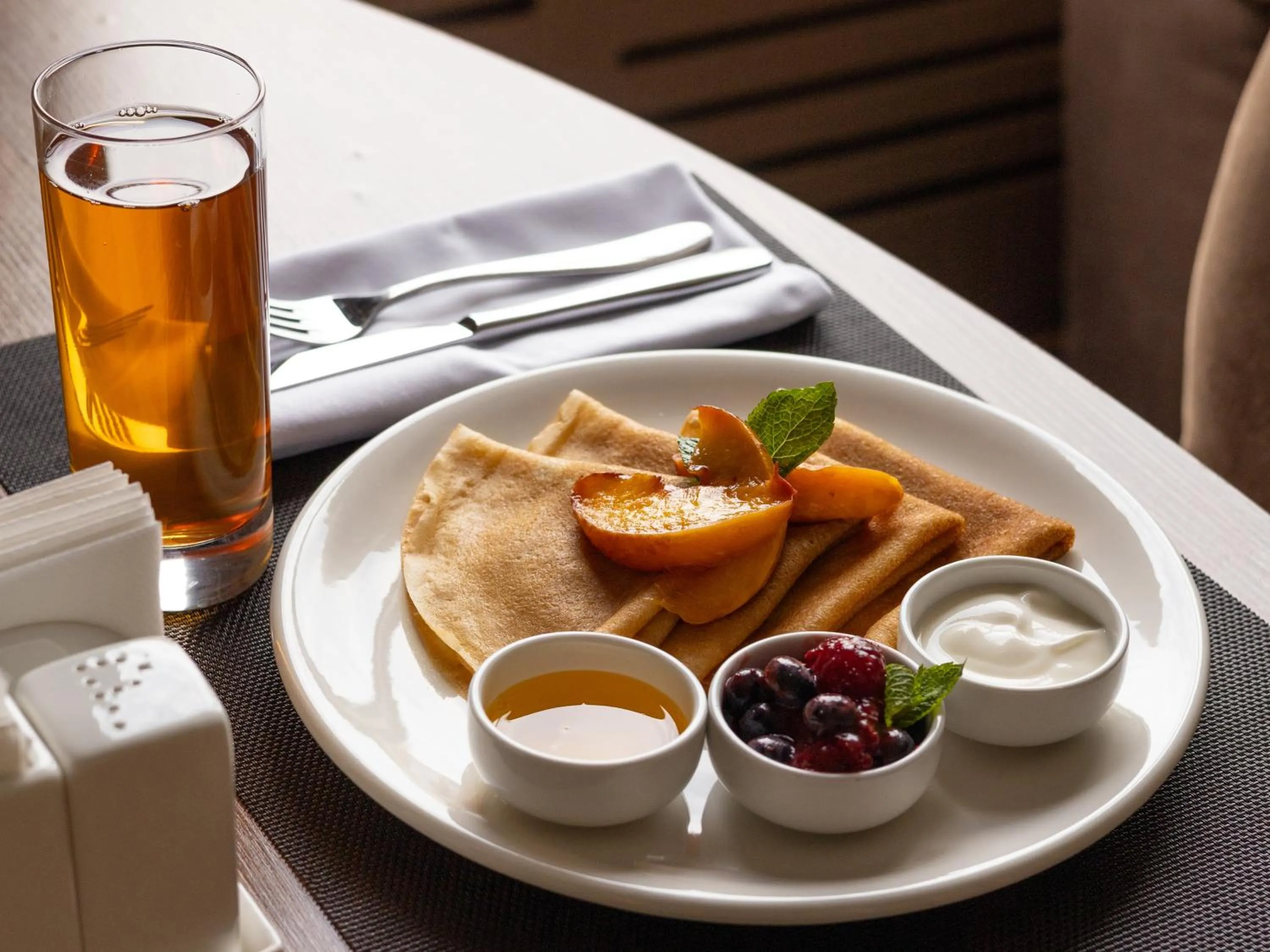 Food close-up in Maidan Palace Hotel