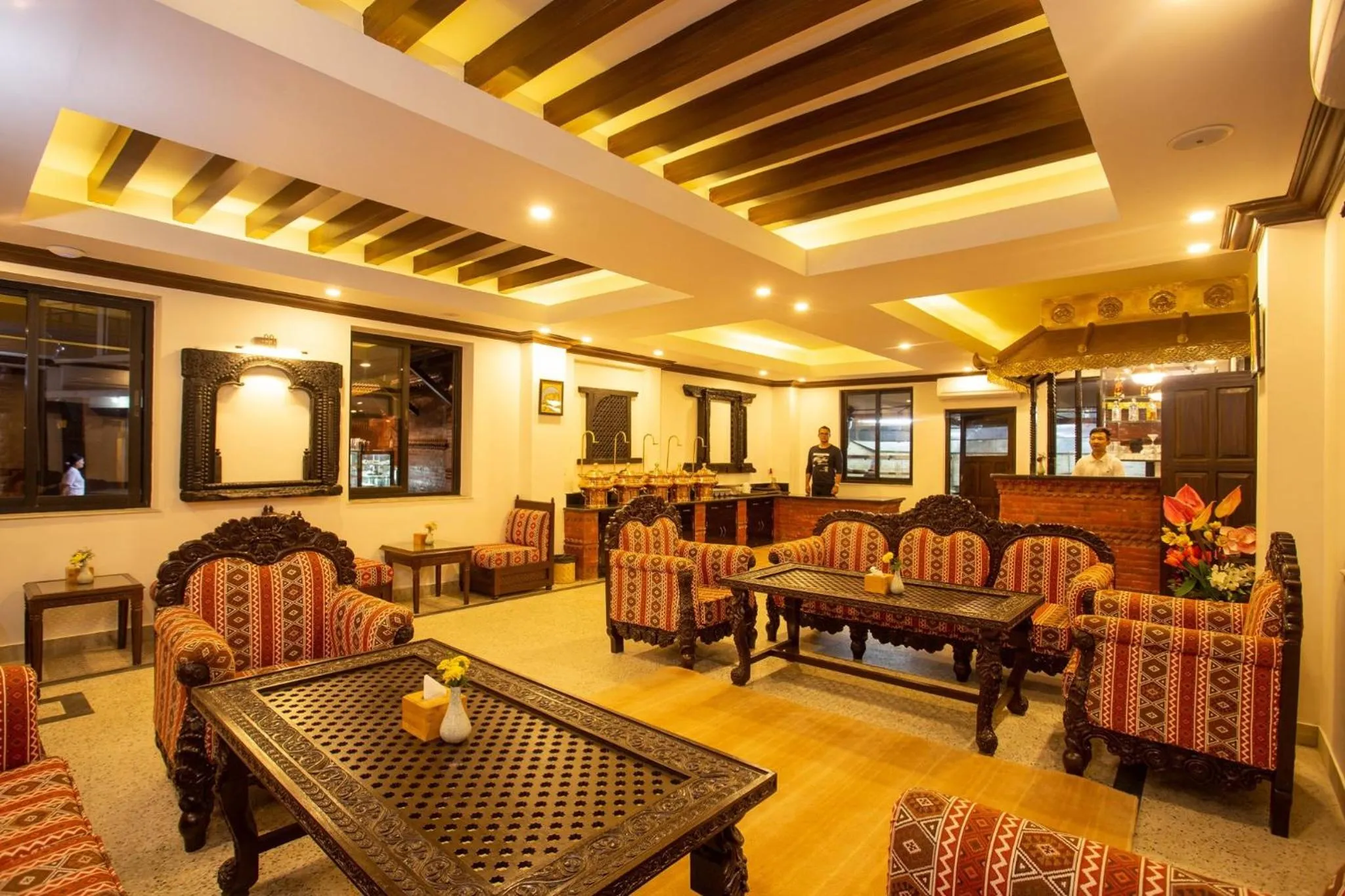 Restaurant/places to eat in Pashupati Boutique Hotel & Spa