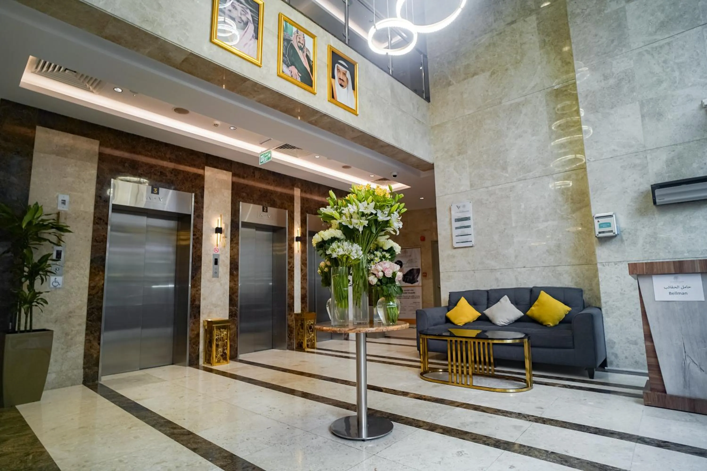 elevator in Worth Elite Hotel