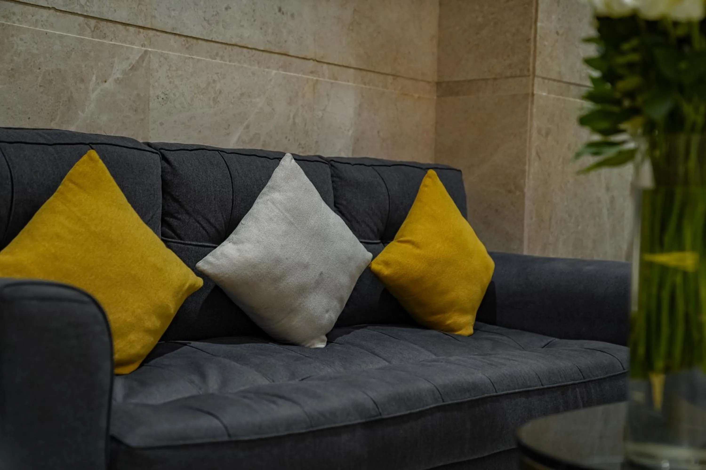 Seating area in Worth Elite Hotel