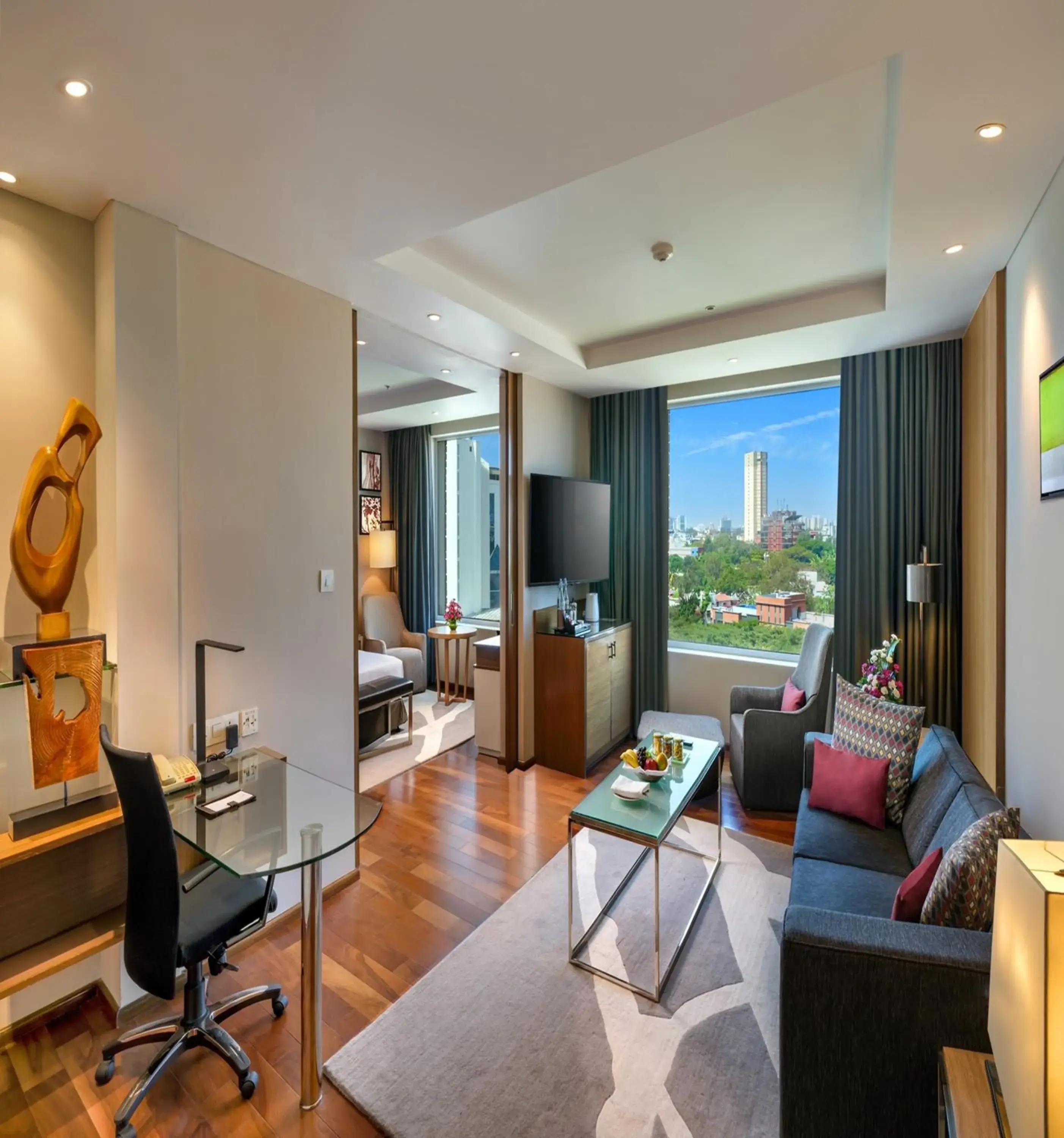 Living room in Welcomhotel by ITC Hotels, Richmond Road, Bengaluru Living room in Welcomhotel by ITC Hotels, Richmond Road, Bengaluru