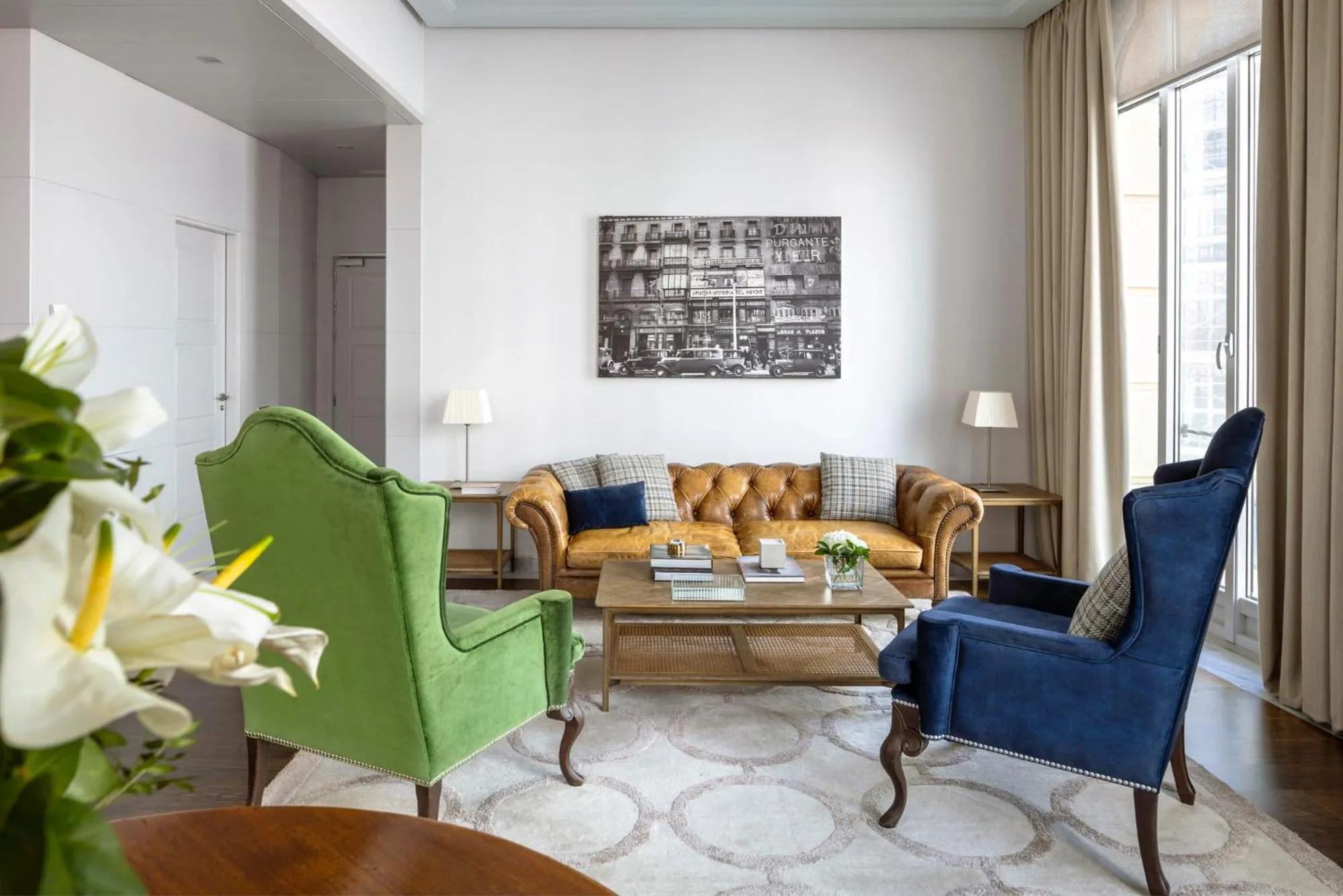 Living room in URSO Hotel & Spa, a Small Luxury Hotel of the World