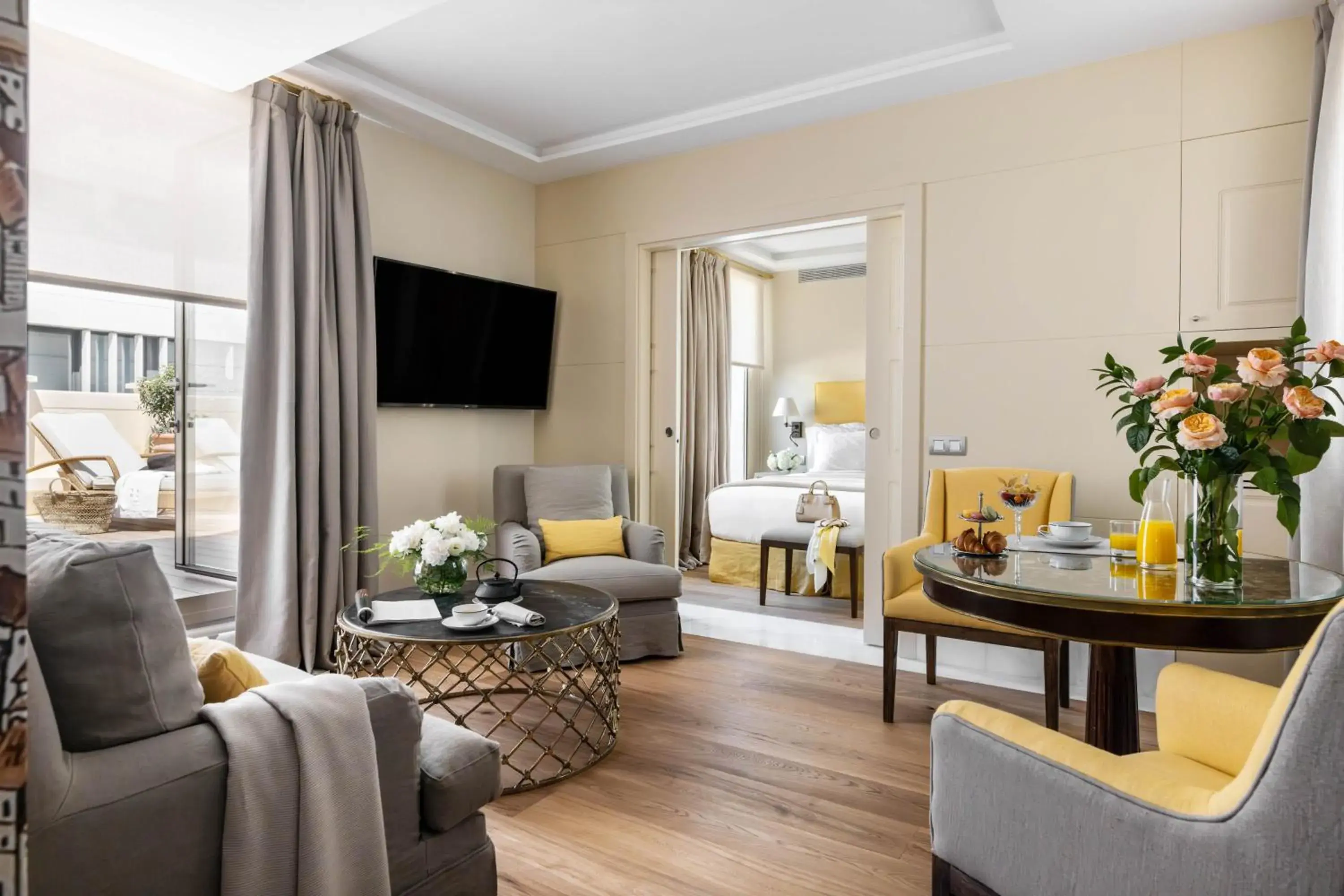 Bedroom in URSO Hotel & Spa, a Small Luxury Hotel of the World Bedroom in URSO Hotel & Spa, a Small Luxury Hotel of the World