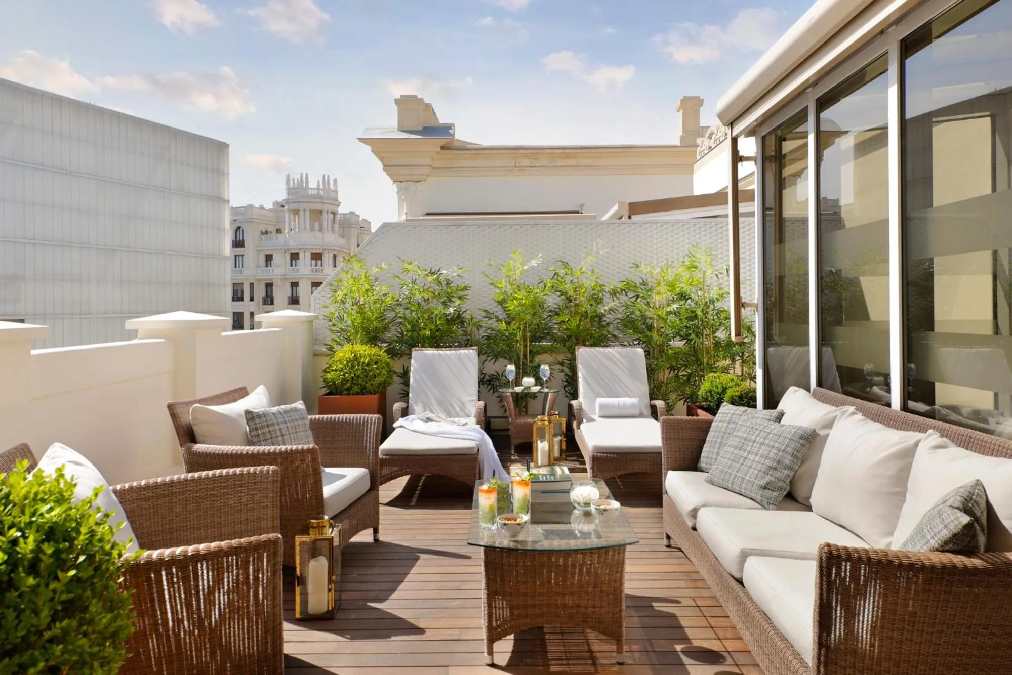 Balcony/Terrace in URSO Hotel & Spa, a Small Luxury Hotel of the World