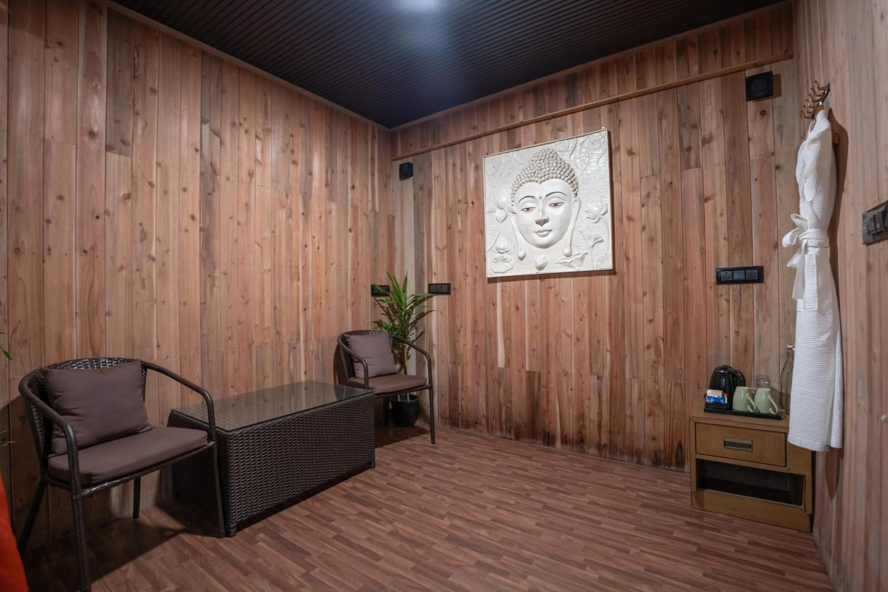 Sauna in The West Gate Posada By Summit