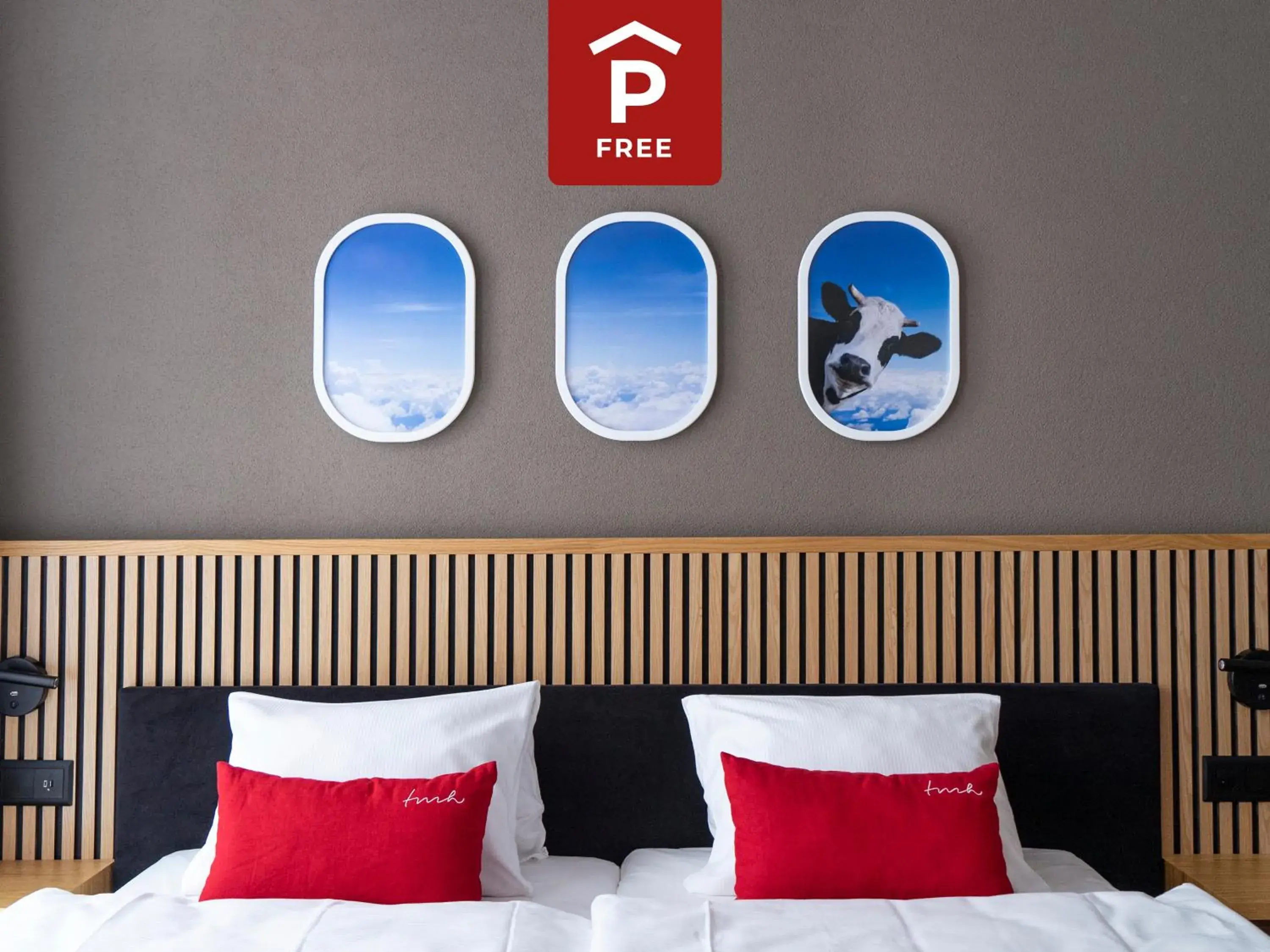 Bed in Tailormade Hotel BAB Bachenbülach Bed in Tailormade Hotel BAB Bachenbülach