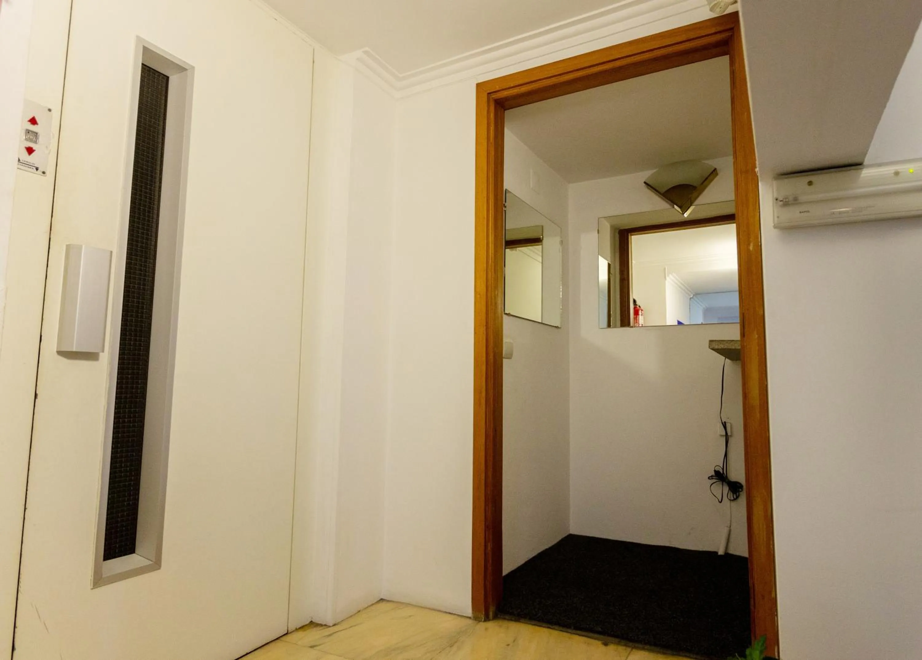 elevator in Hotel Sao Nicolau