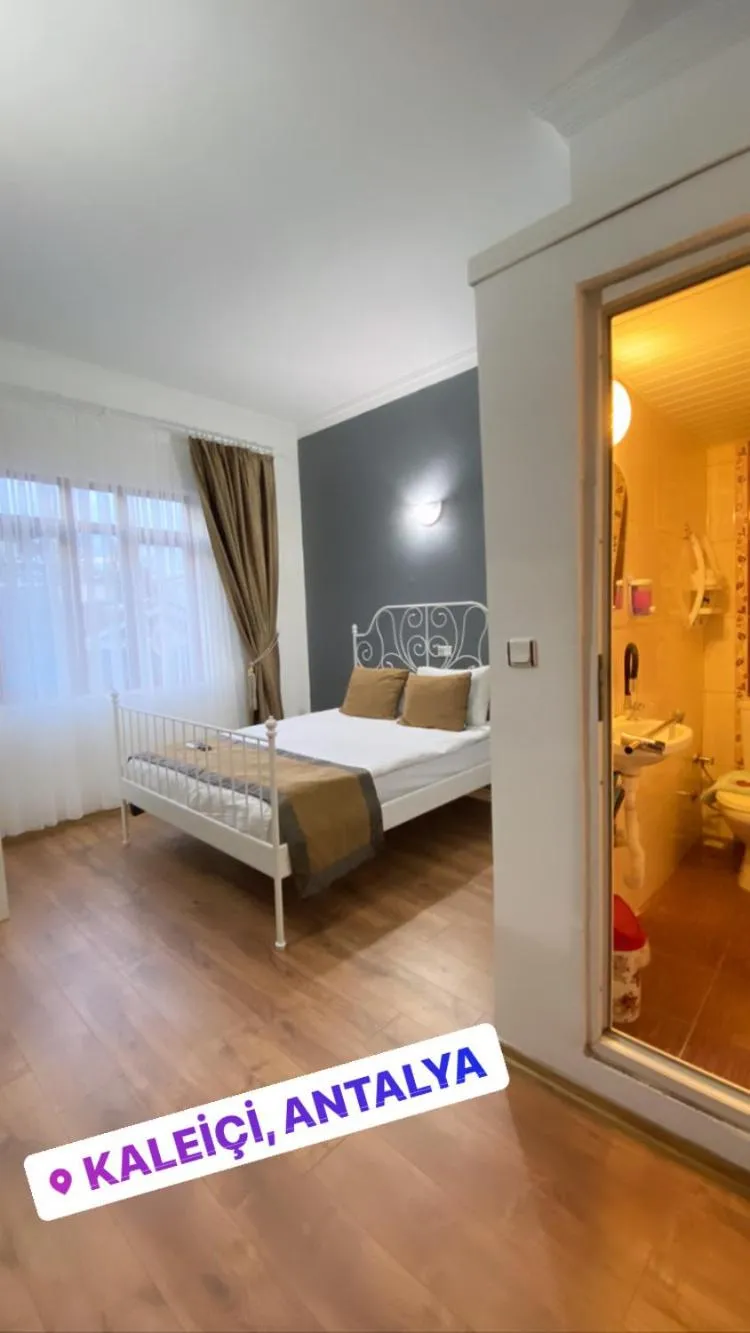 Bed in Efsali Hotel Kaleiçi