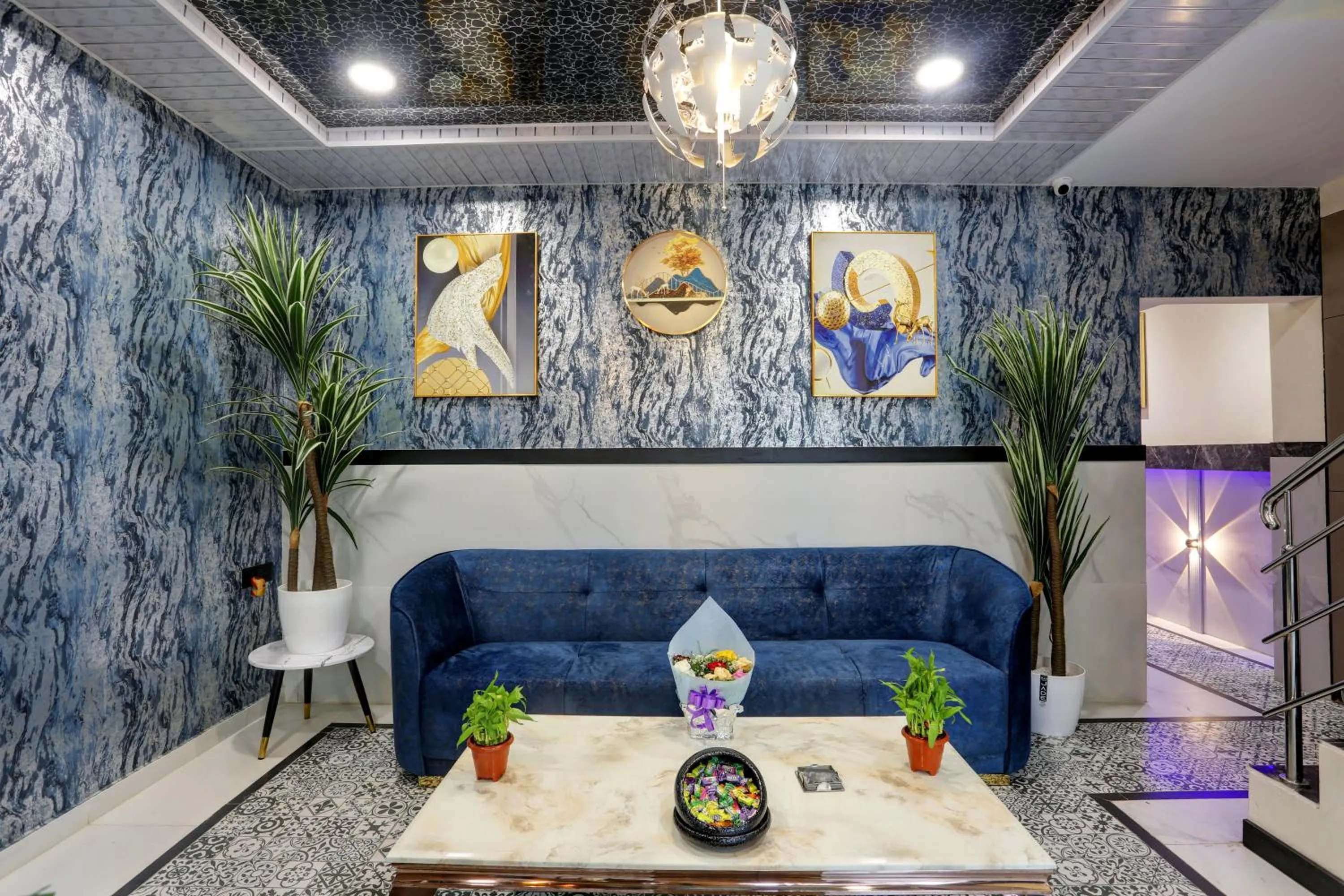 Seating area in DIAMOND HOTEL