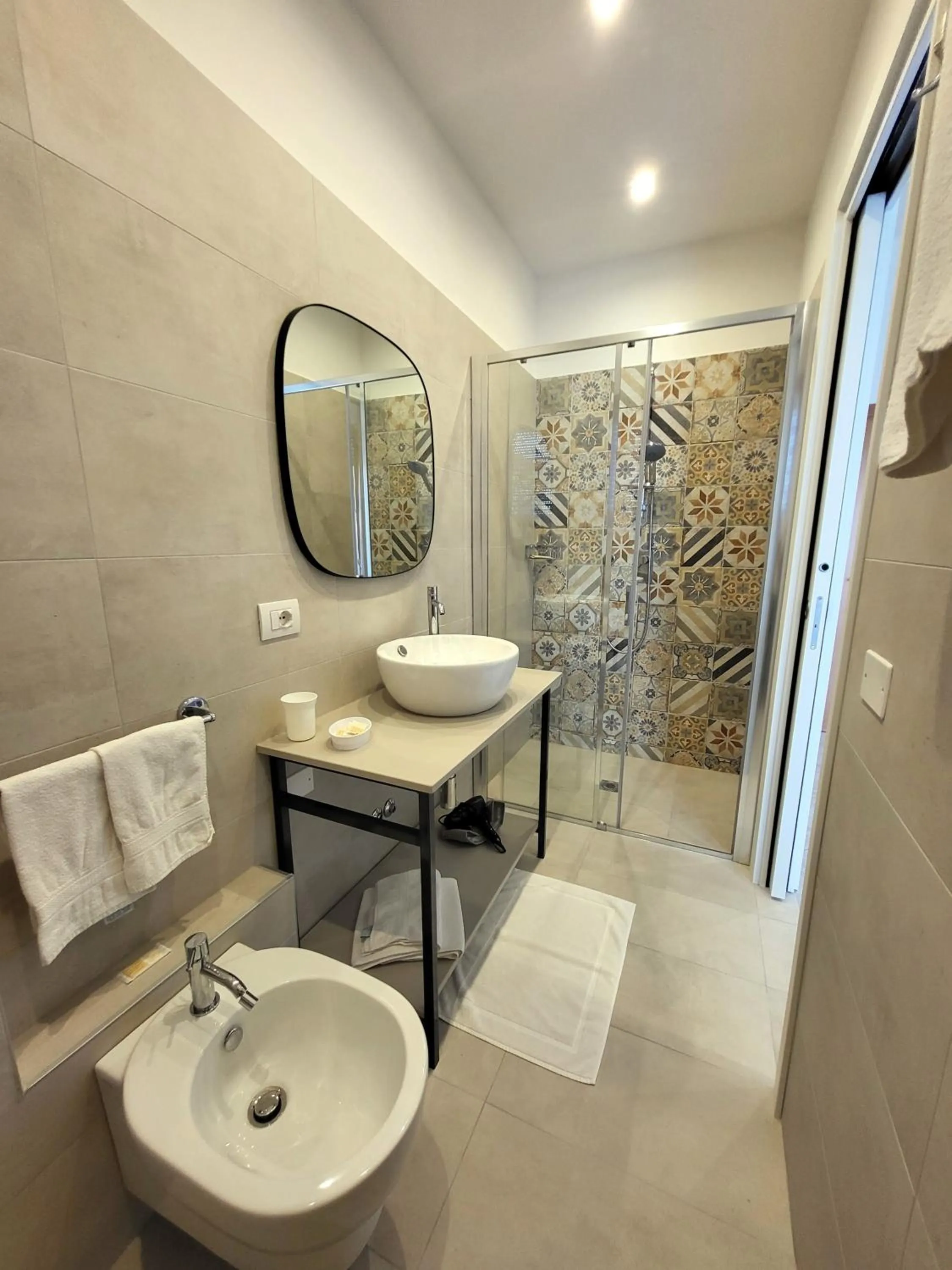 Shower in Hotel Villa Fulgida