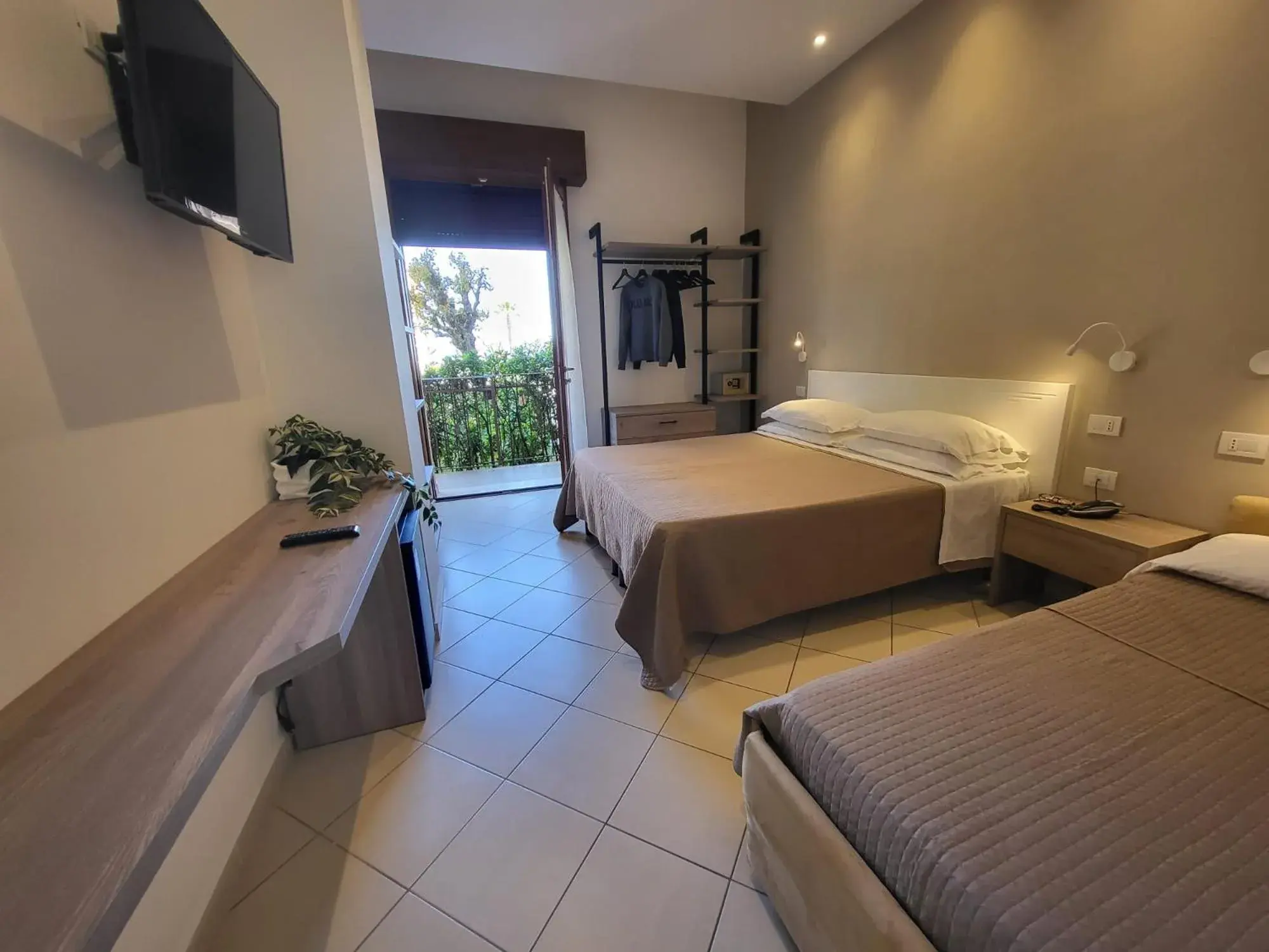 Bed in Hotel Villa Fulgida