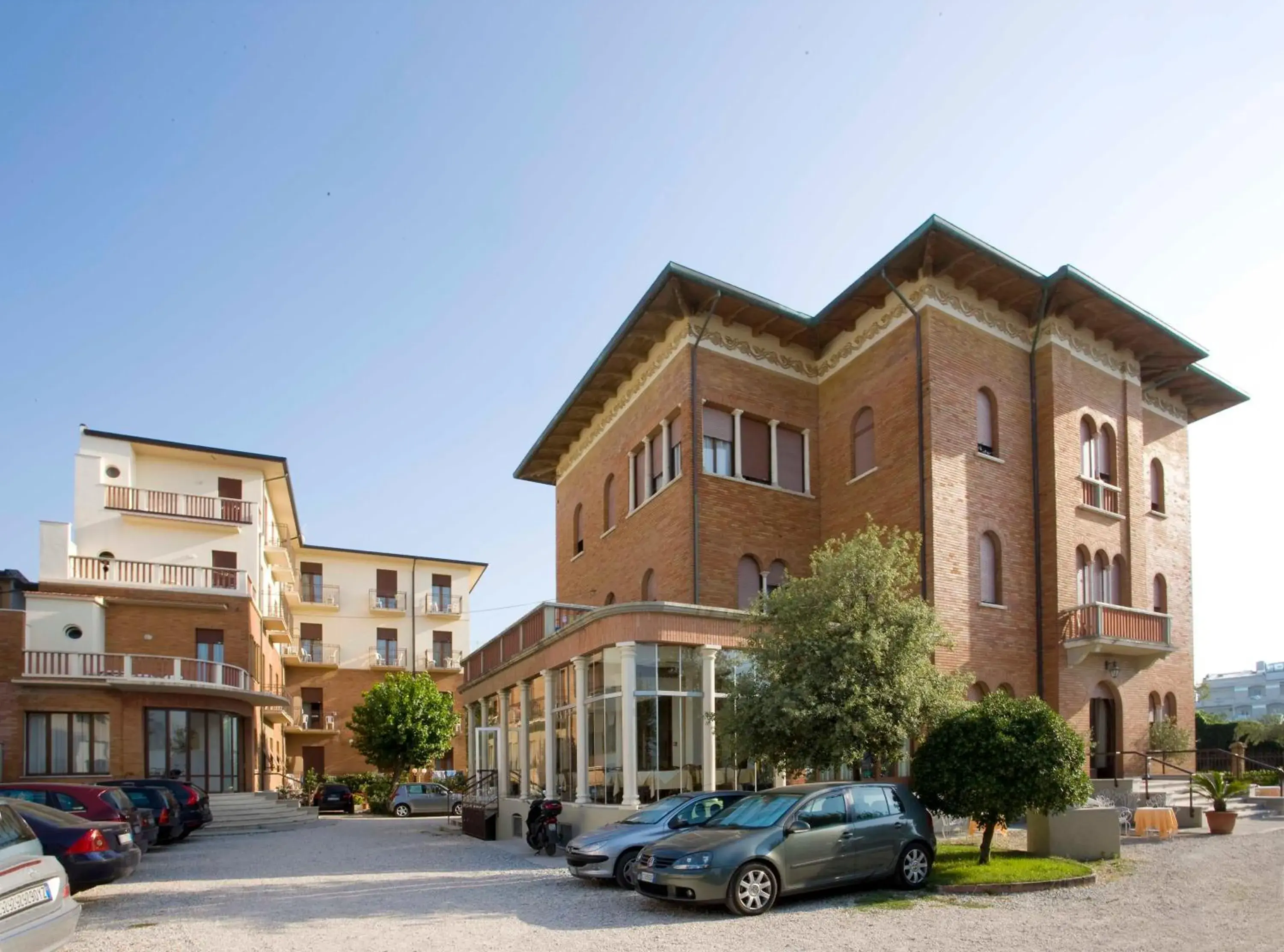 Property Building in Hotel Villa Fulgida