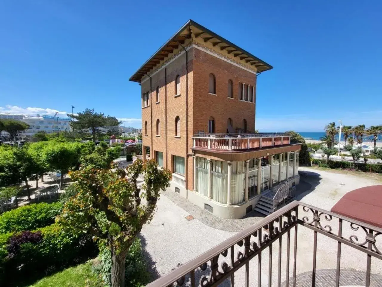 Bed in Hotel Villa Fulgida