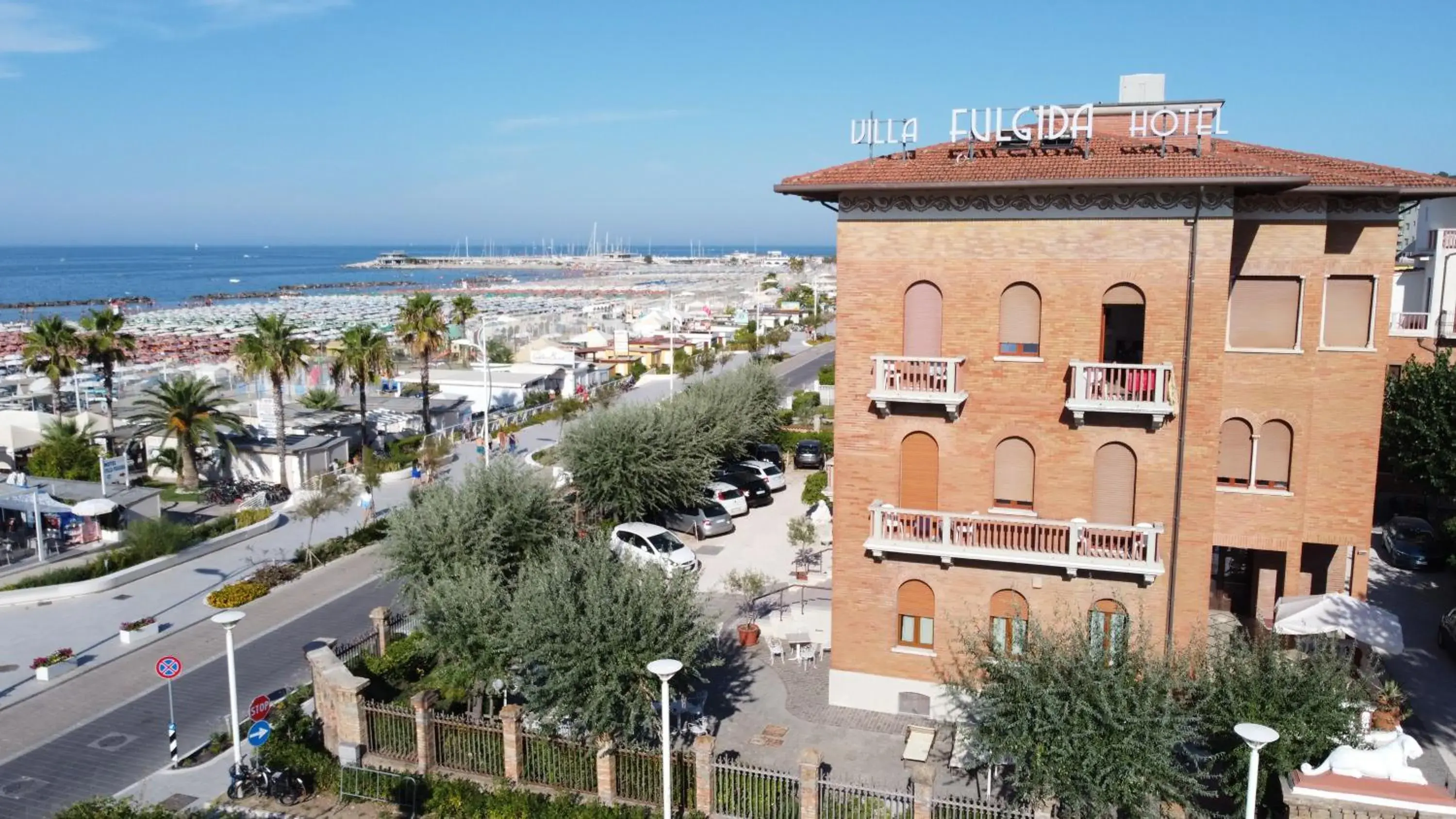 Bird's eye view in Hotel Villa Fulgida