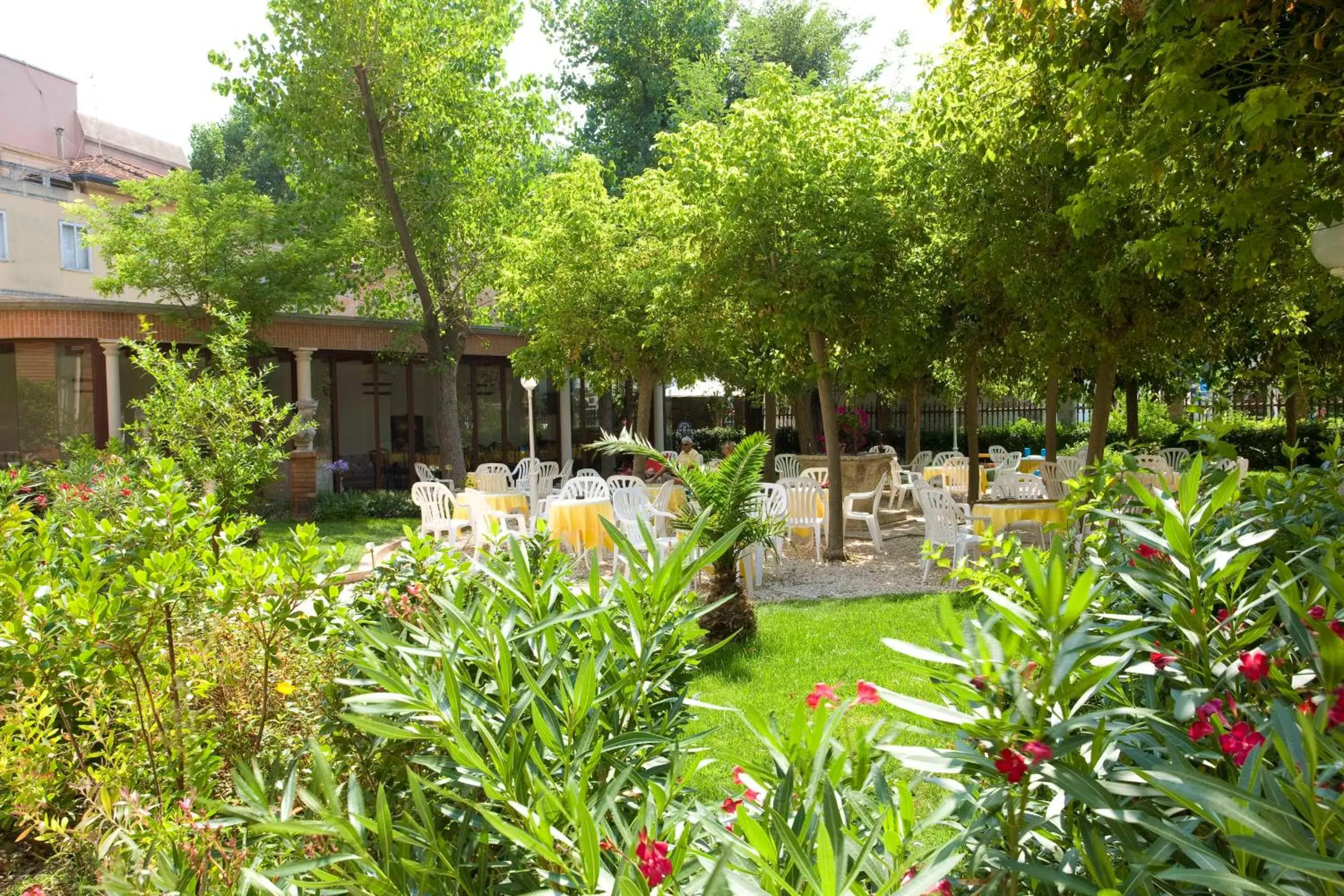 Garden in Hotel Villa Fulgida