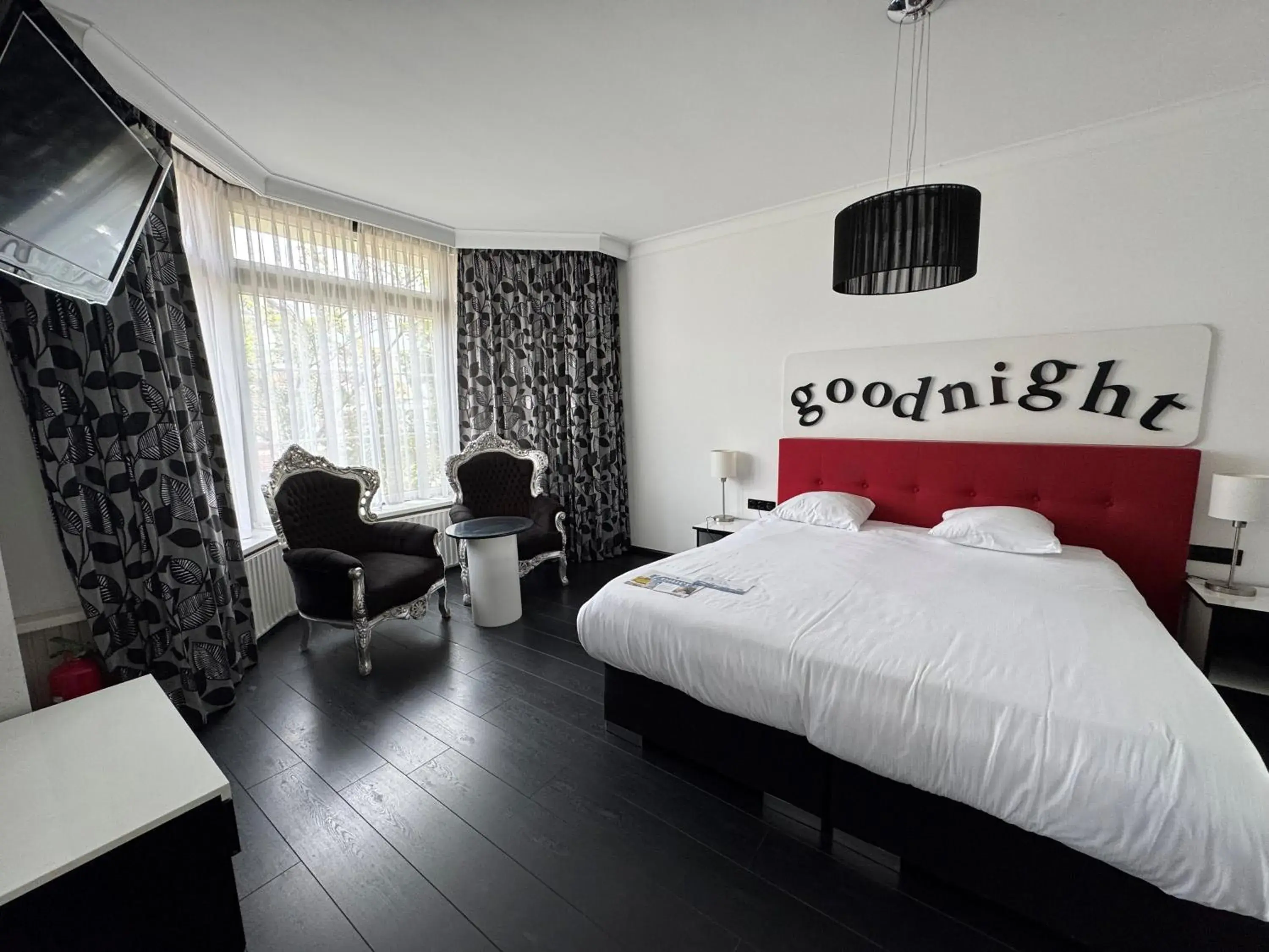 Bedroom, Bed in Fletcher Hotel Restaurant Marijke Bedroom, Bed in Fletcher Hotel Restaurant Marijke