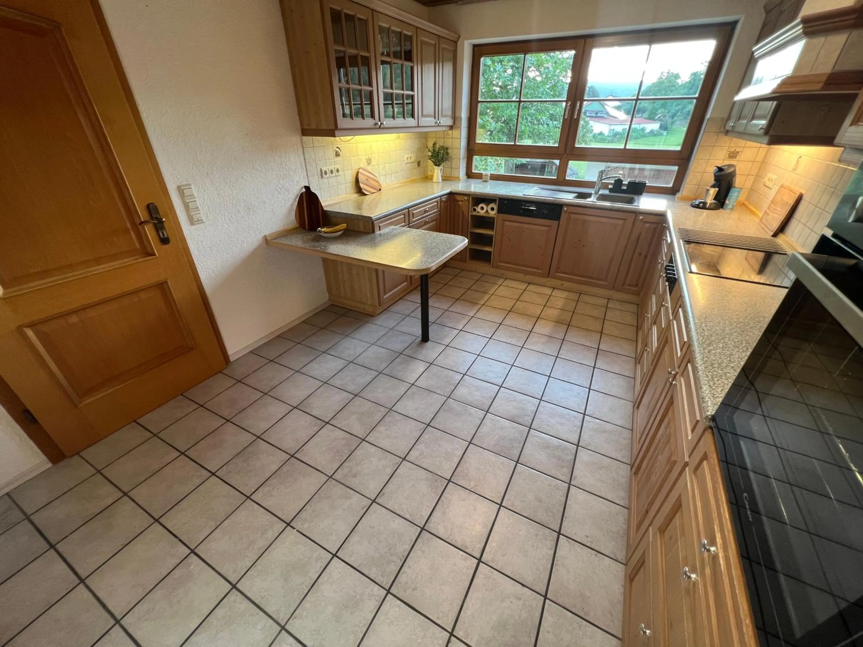 Kitchen or kitchenette in Charmantes Landhaus