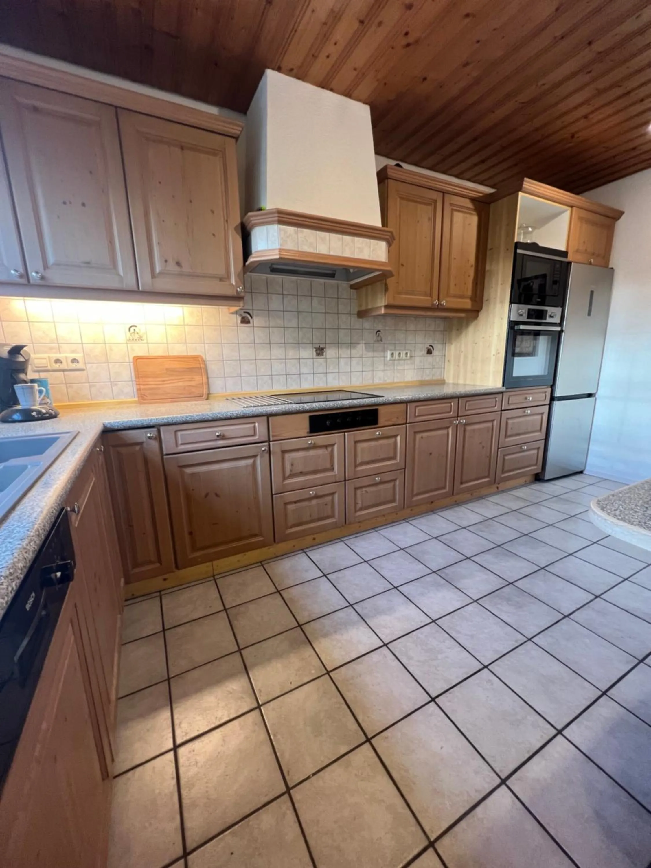 Kitchen or kitchenette in Charmantes Landhaus