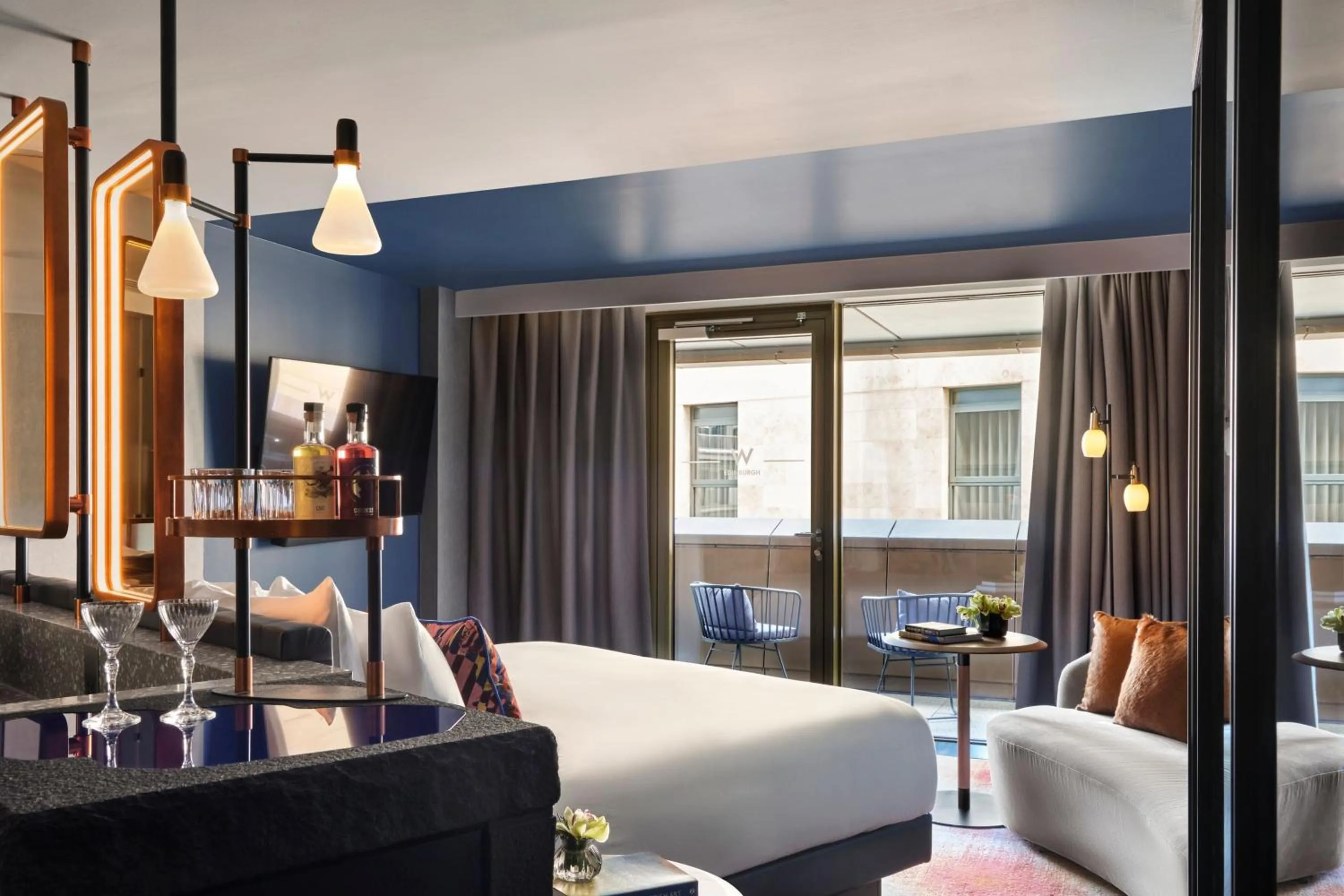 Photo of the whole room, Bed in W Edinburgh