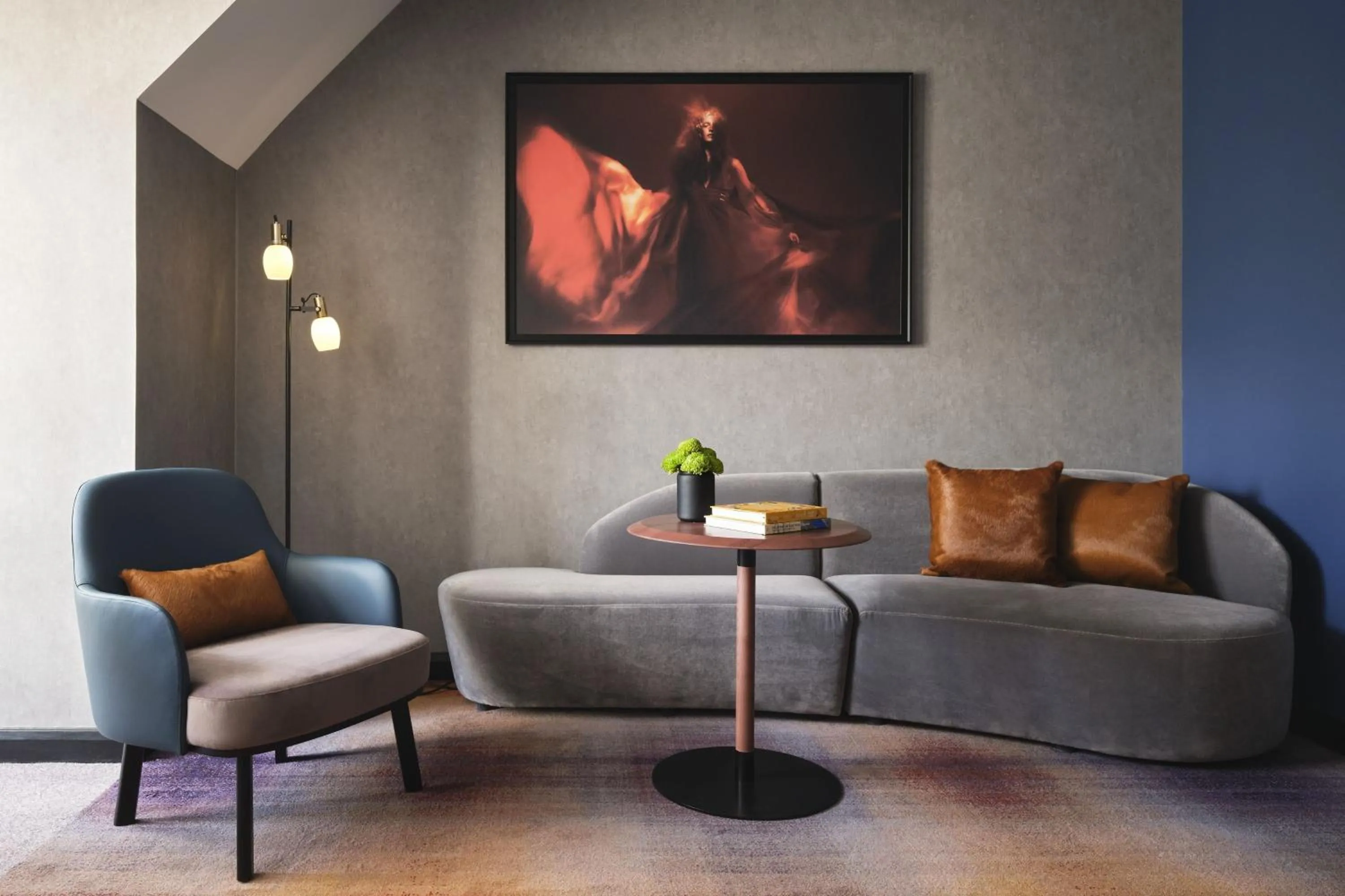 Living room in W Edinburgh