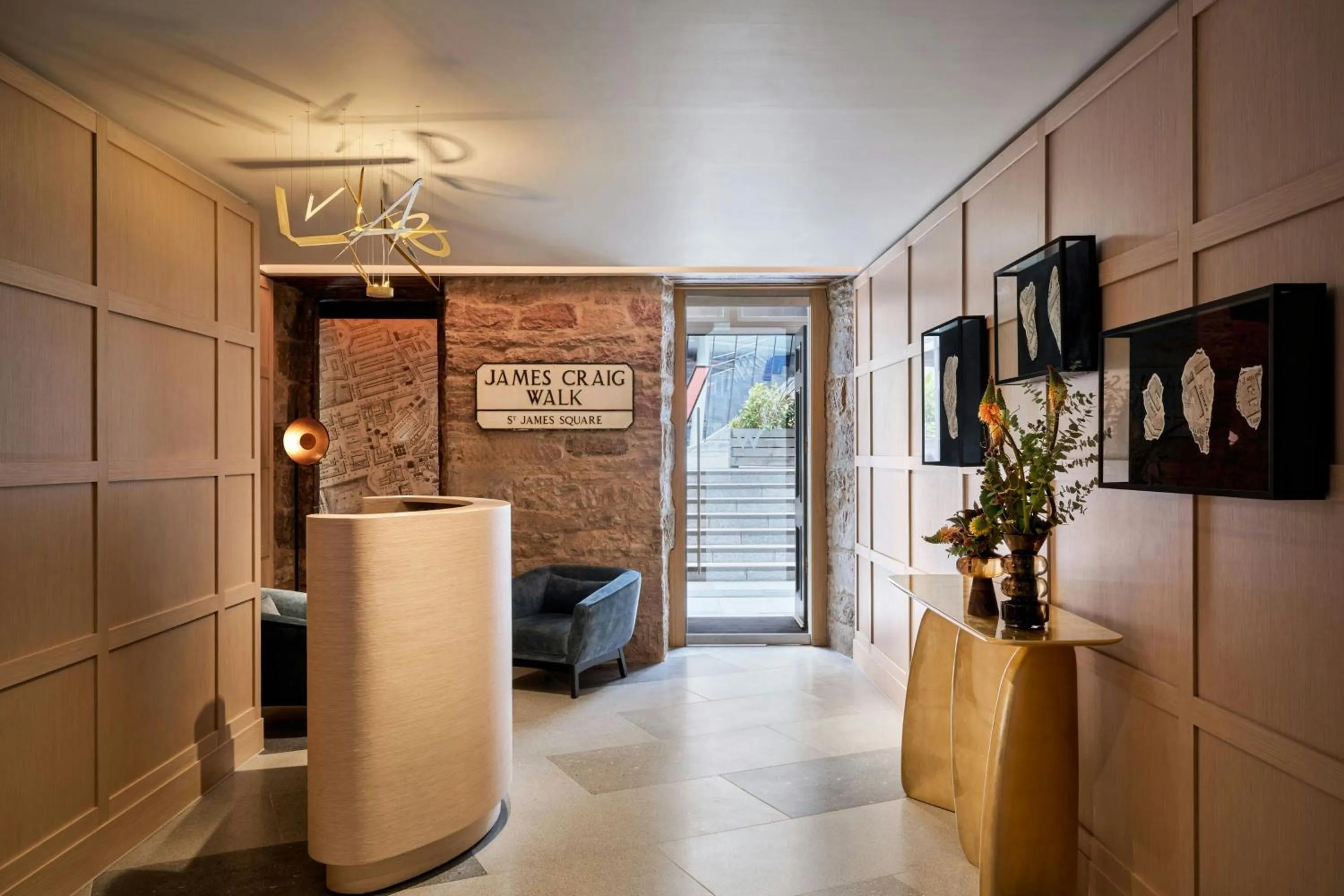 Lobby or reception in W Edinburgh