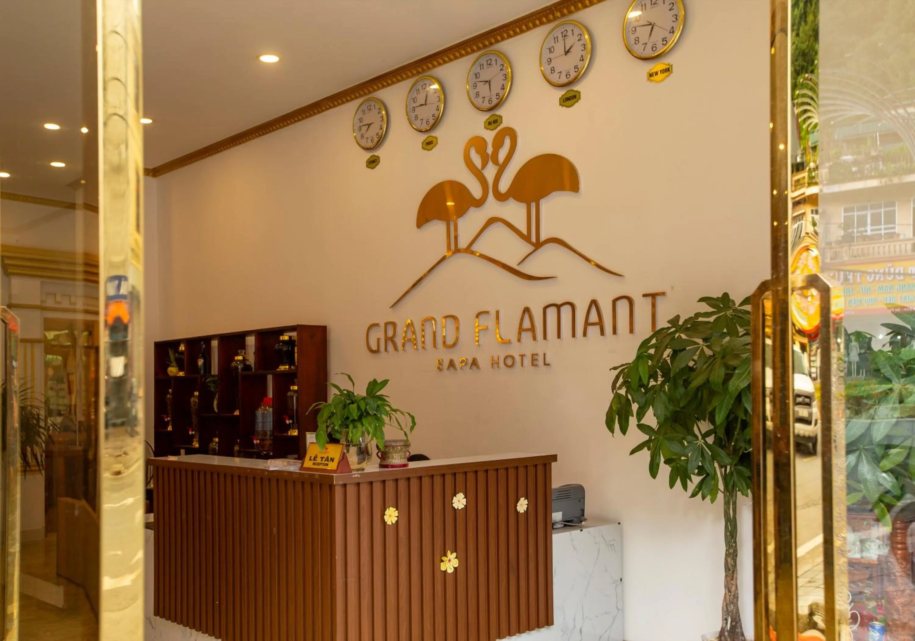 Property logo or sign in Grand Flamant Hotel Sapa