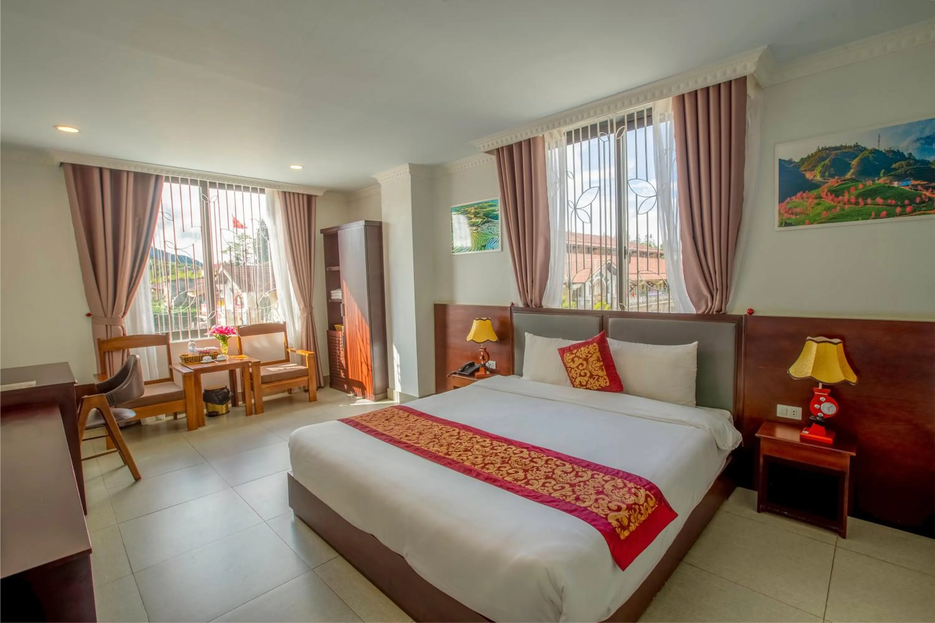 Bedroom in Grand Flamant Hotel Sapa