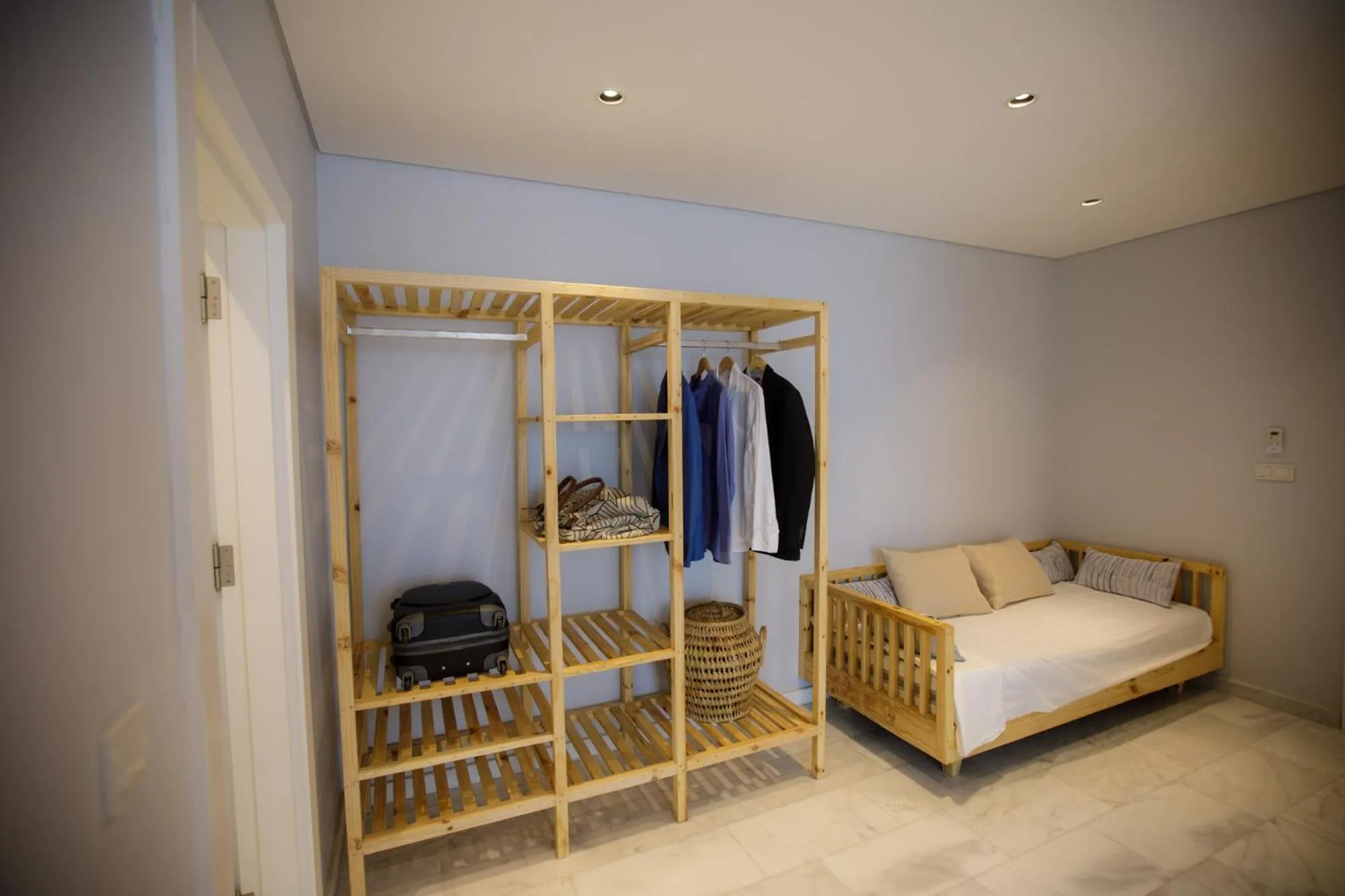 Bedroom, Bed in Cowork Lab Suites