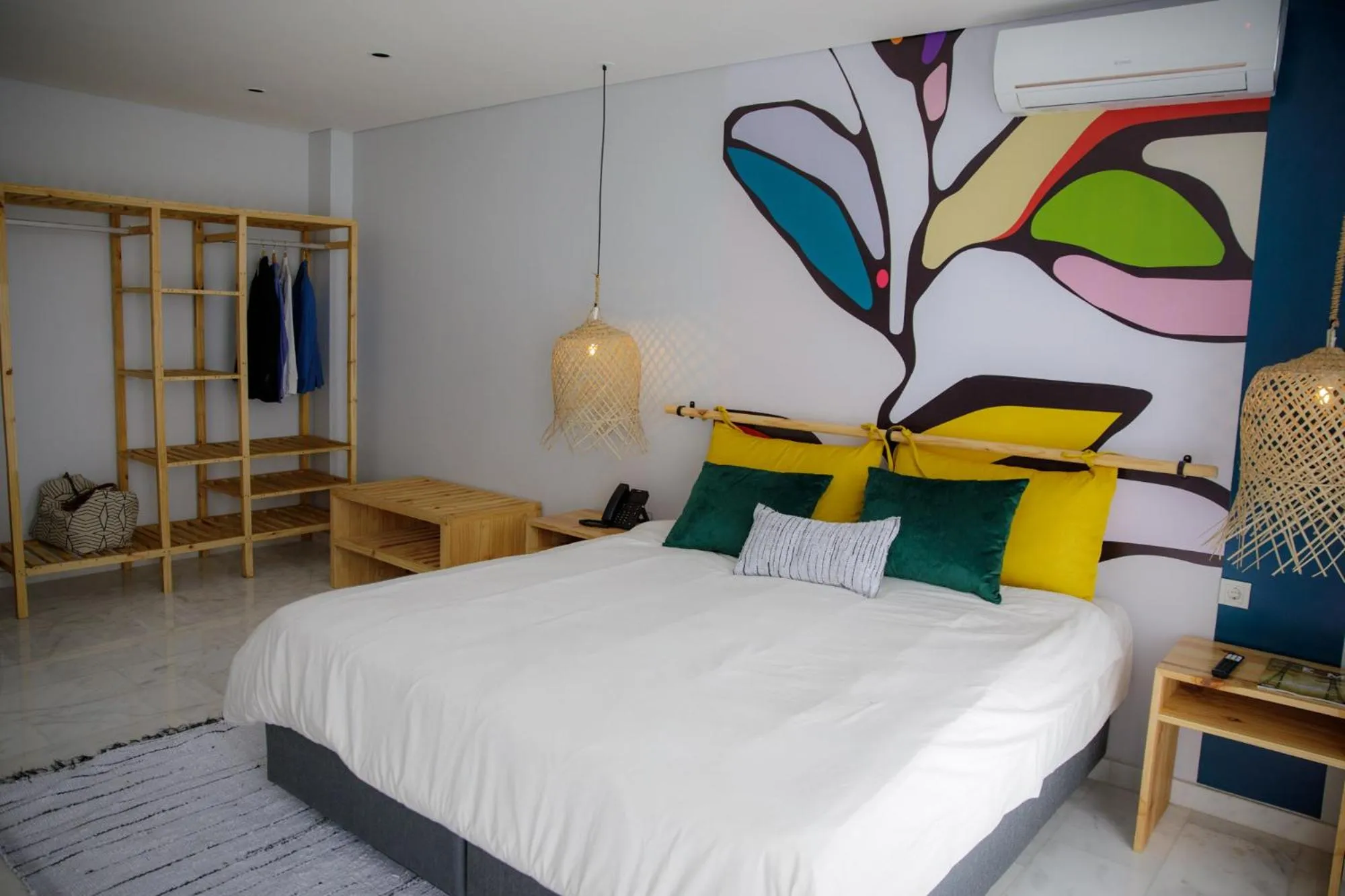 Bed in Cowork Lab Suites