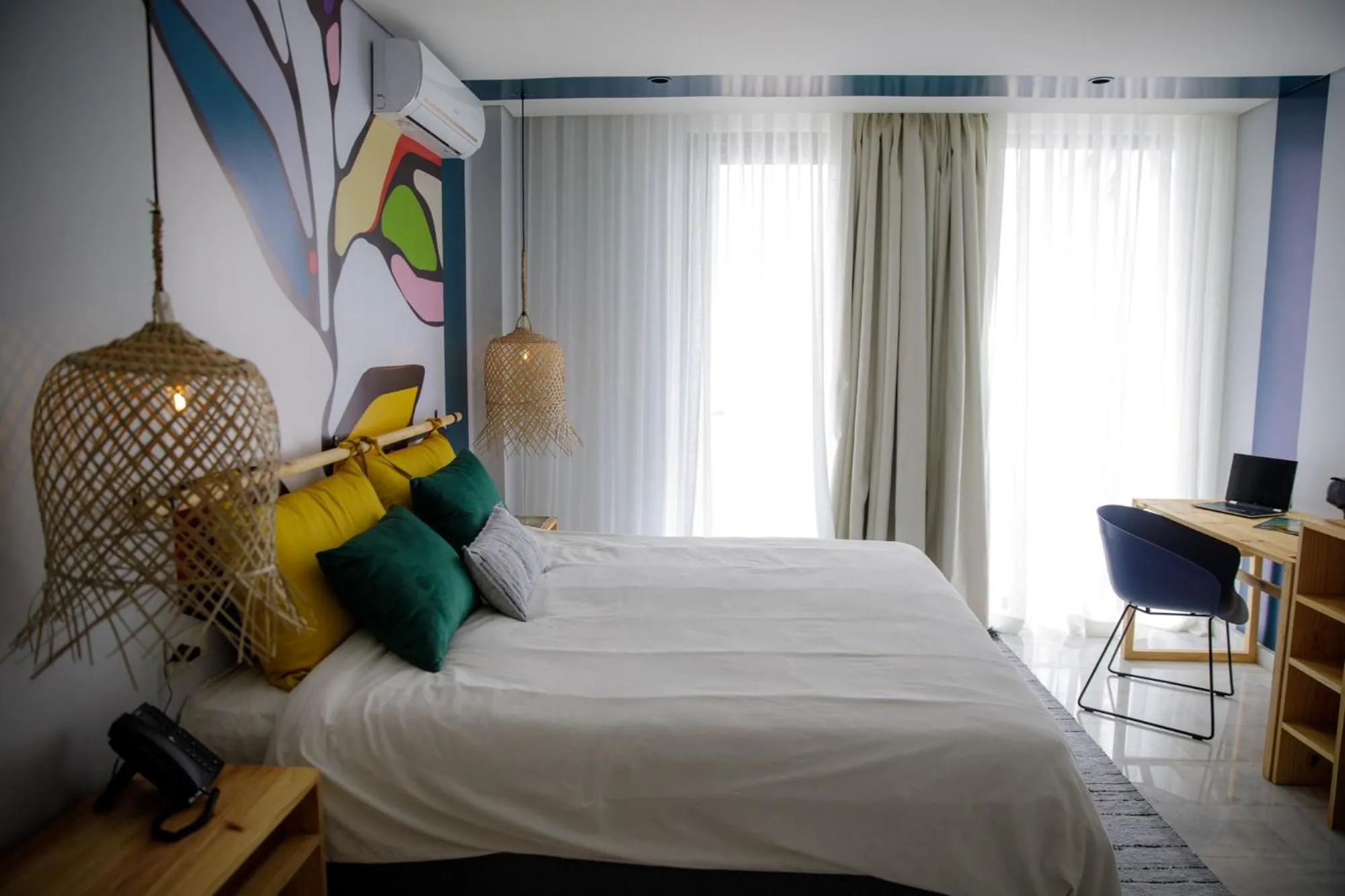 Bed in Cowork Lab Suites