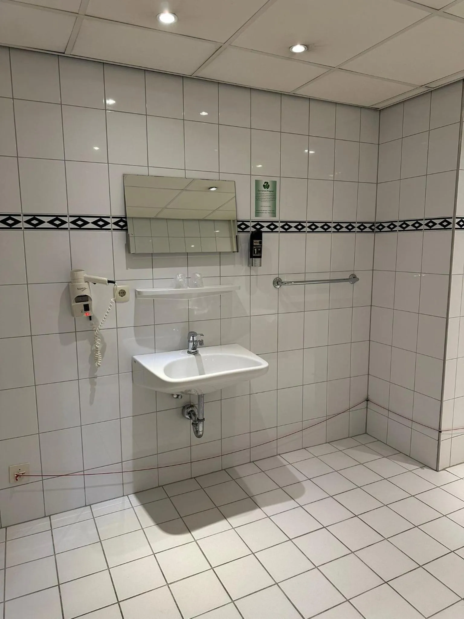 Shower in Westlake Hotels Amsterdam