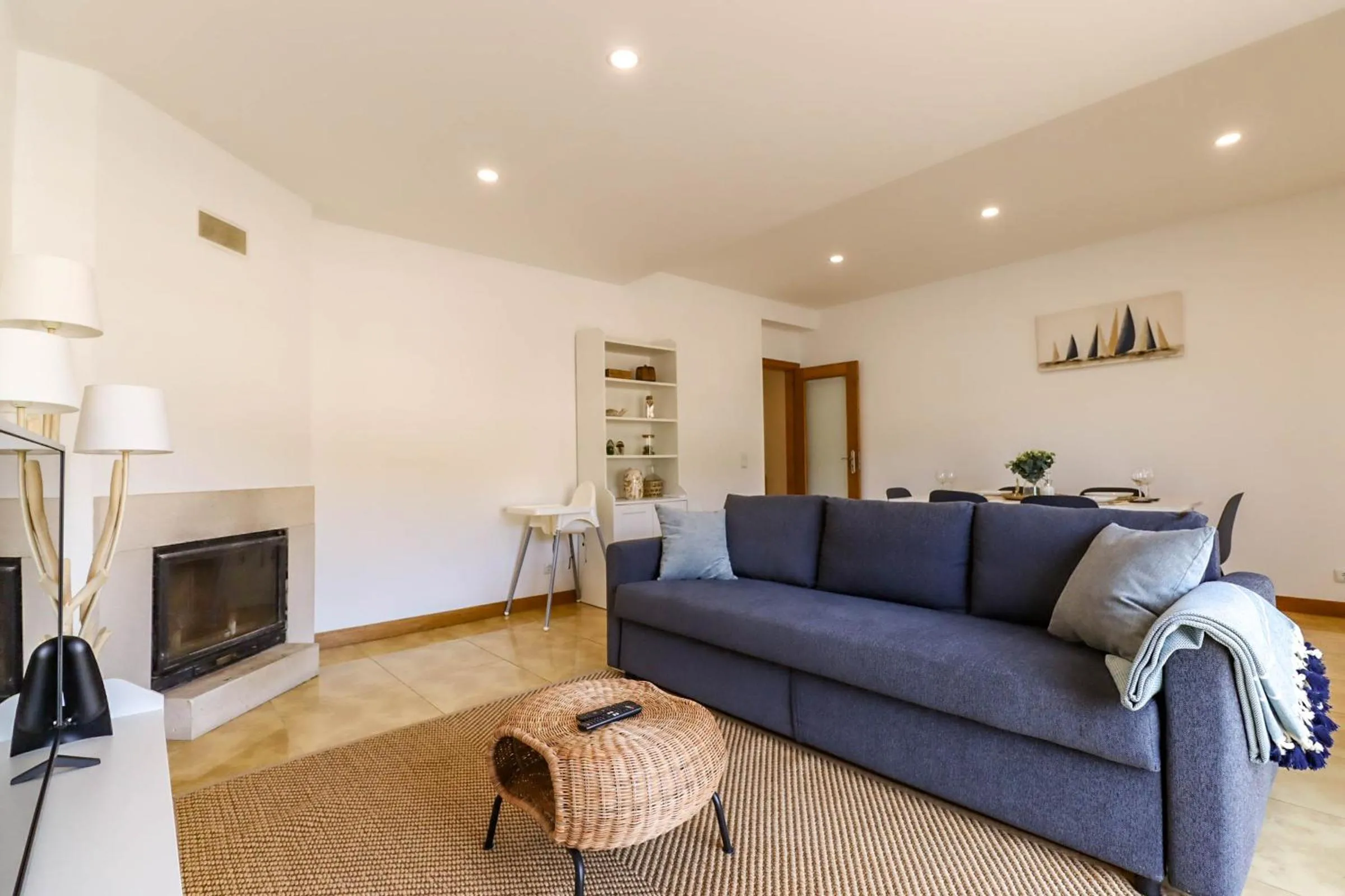 TV and multimedia in Flor do Mar - Spacious Apartment with Balcony