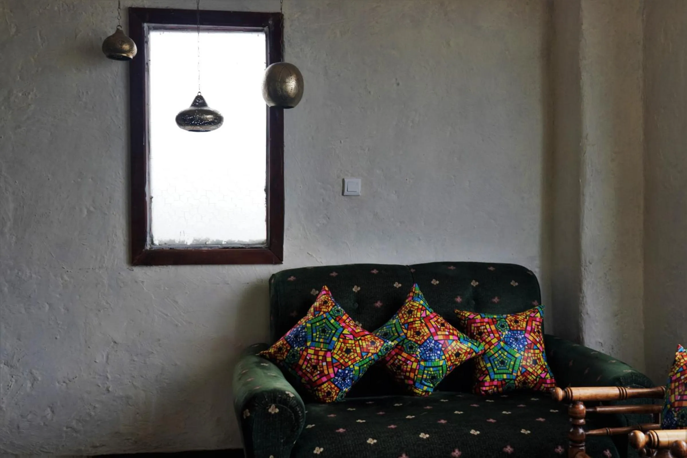 Living room in Tryst Boutique Hotel